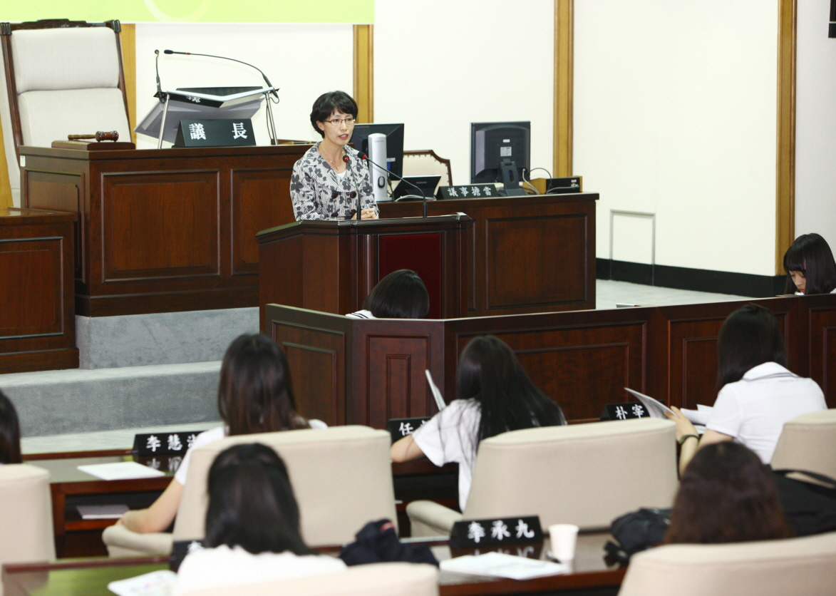 송파구의회 청소년의회교실 - 오금고등학교  - 1