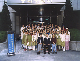 2003.10.16 오금초등학교 걸스카우트 의회견학 - 1