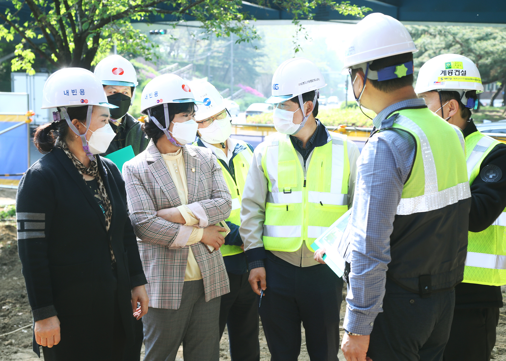 서울 동남권지역 전기공급시설 전력구공사 현장방문 - 6