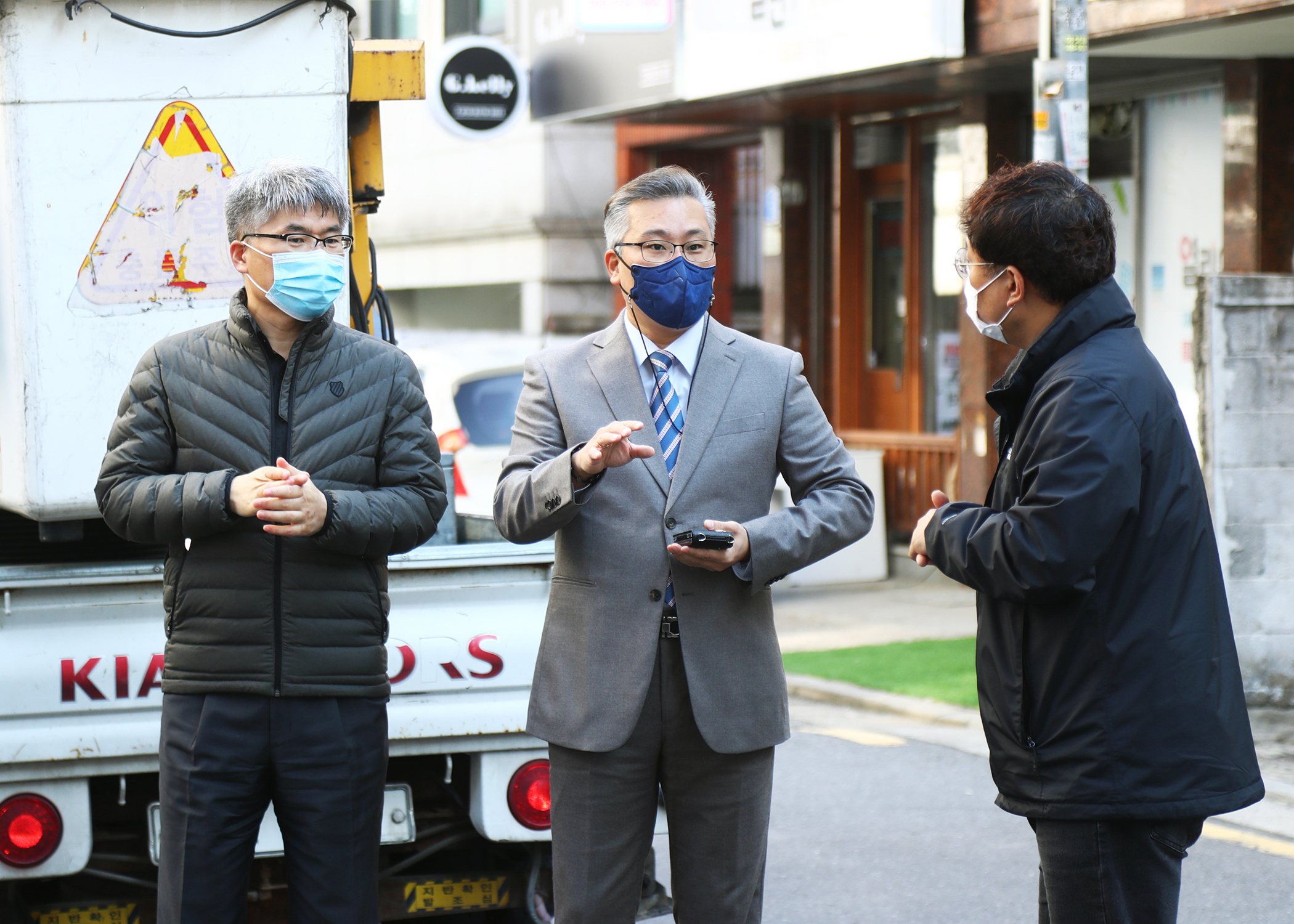 삼전동 공중선 합동 정비 현장 점검 - 3