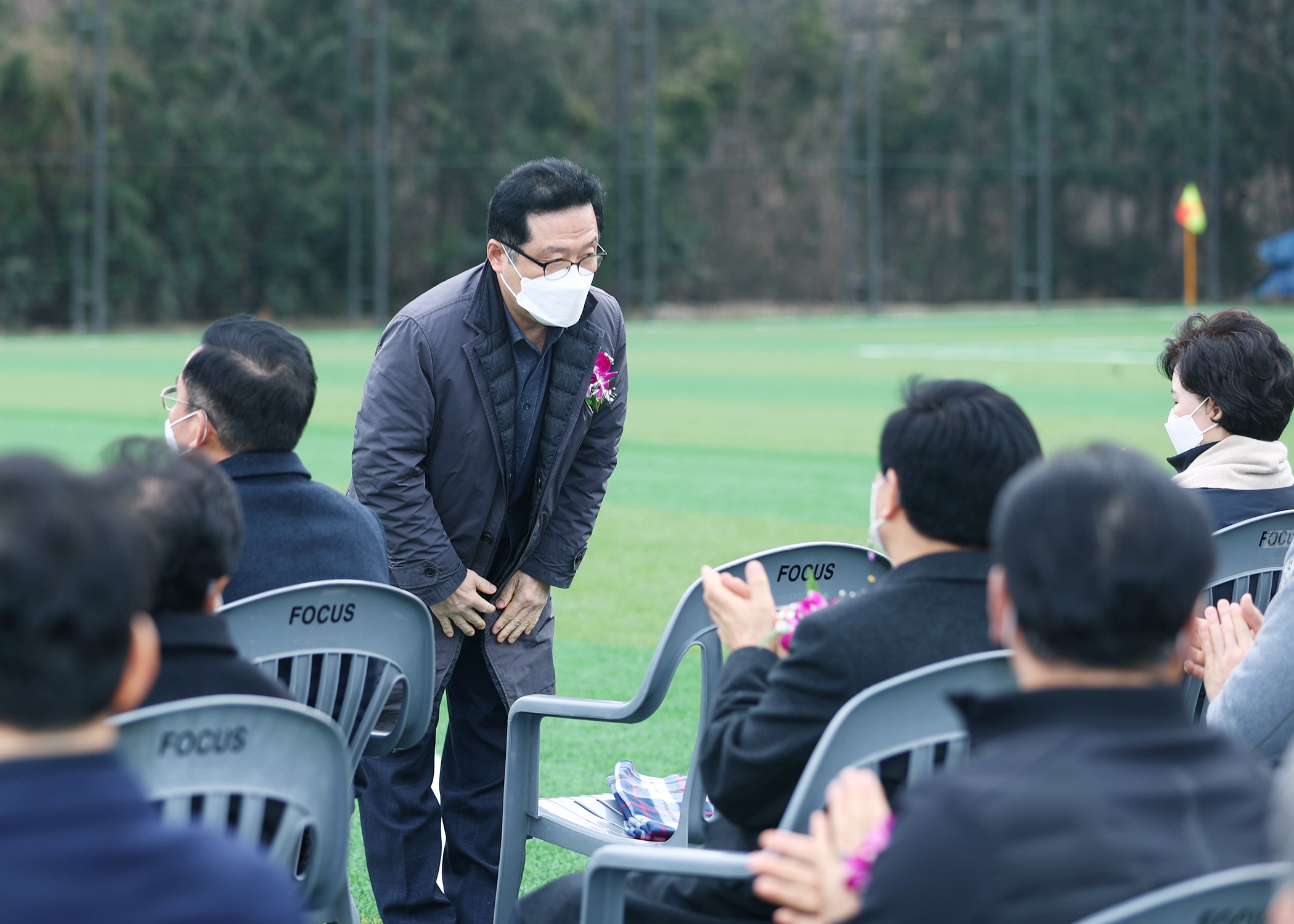 송파구 여성축구장 새단장 준공식 - 3