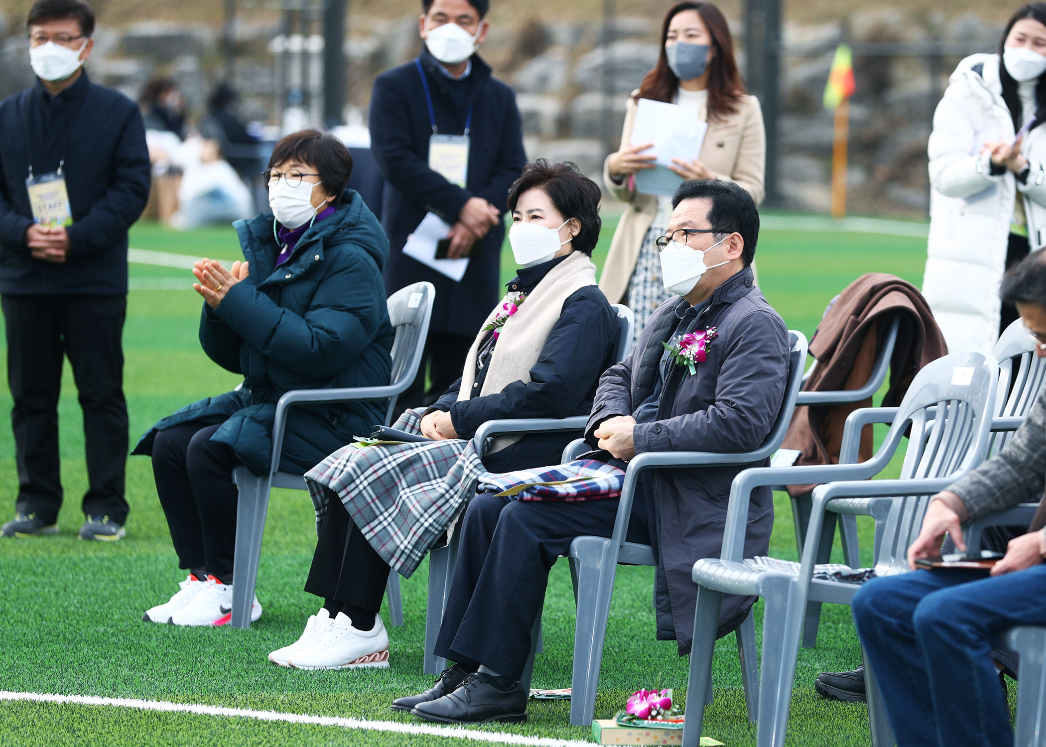 송파구 여성축구장 새단장 준공식 - 4