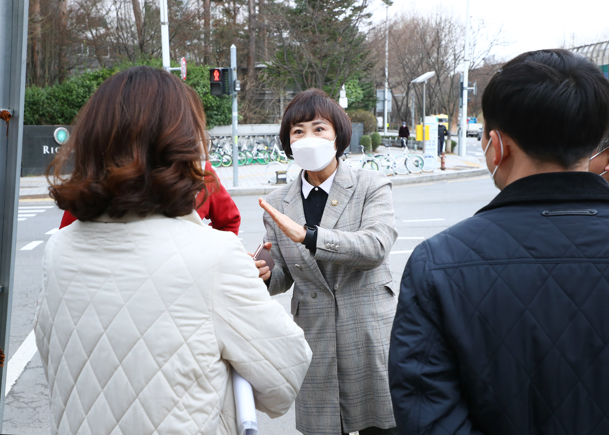 잠실대교 남단IC 연결체계 개선공사 현장방문 - 6