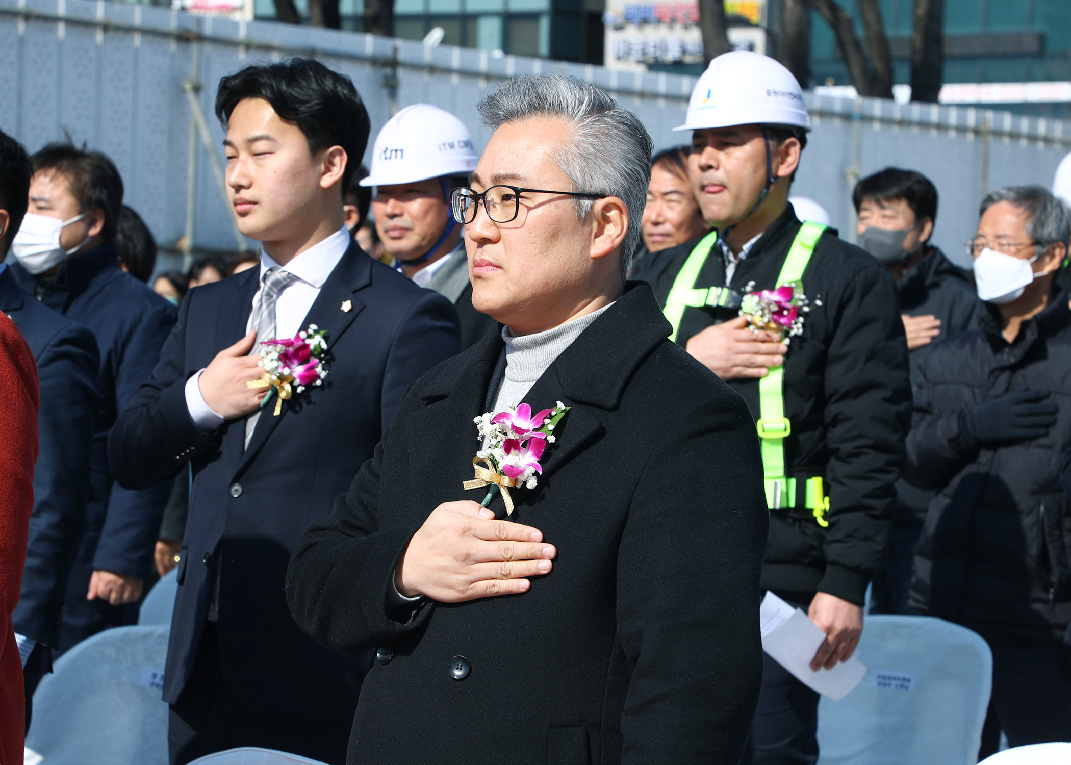 삼전근린공원 공영주차장 착공식 - 1