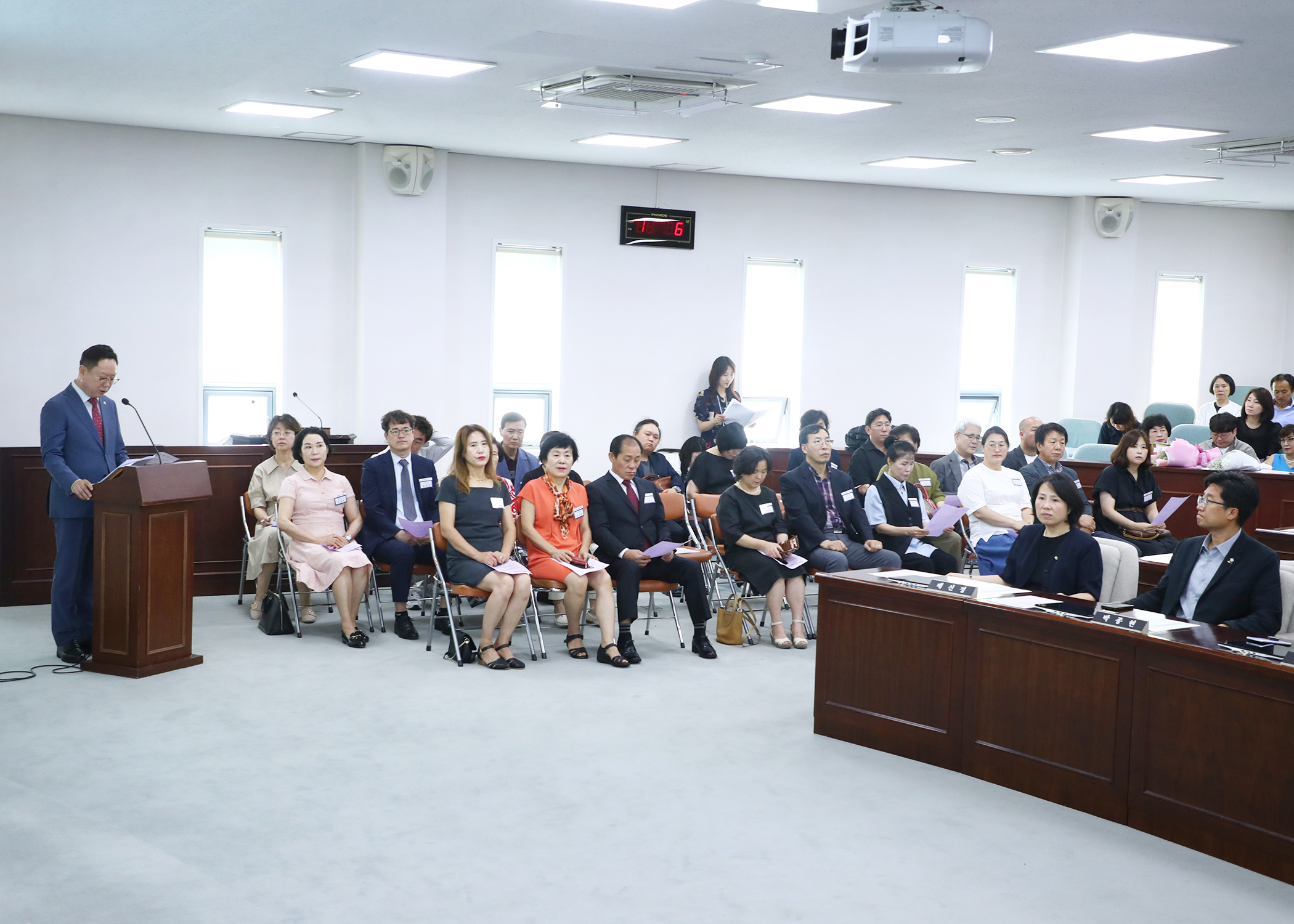 제9대 송파구의회 개원1주년 기념식 - 2