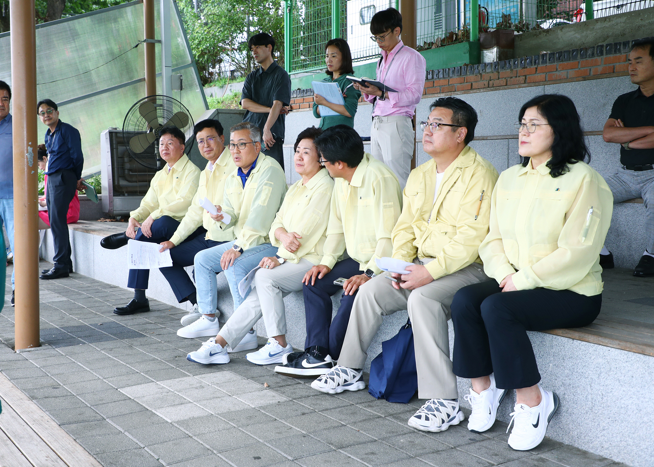 잠실유수지 체육시설 현장방문 - 2