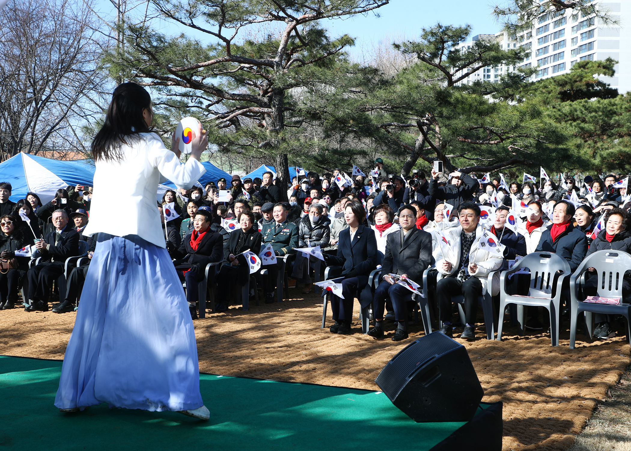 3.1절 초대형 태극기 게양식 - 8