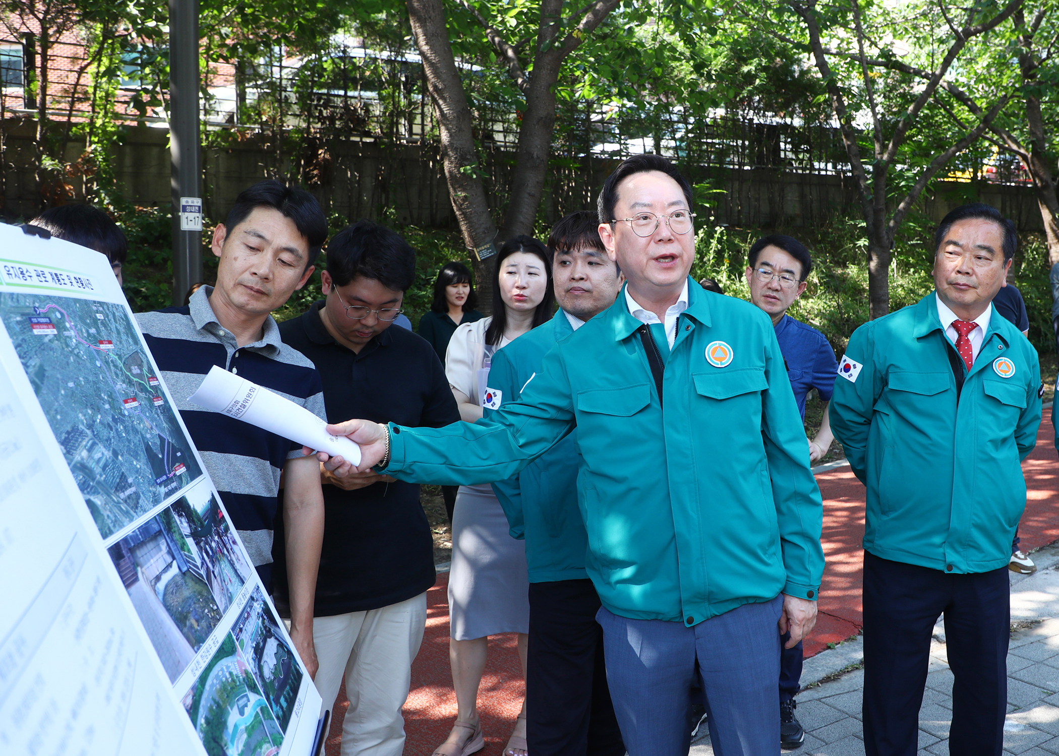 성내천 유지용수 공급 현장방문 - 4