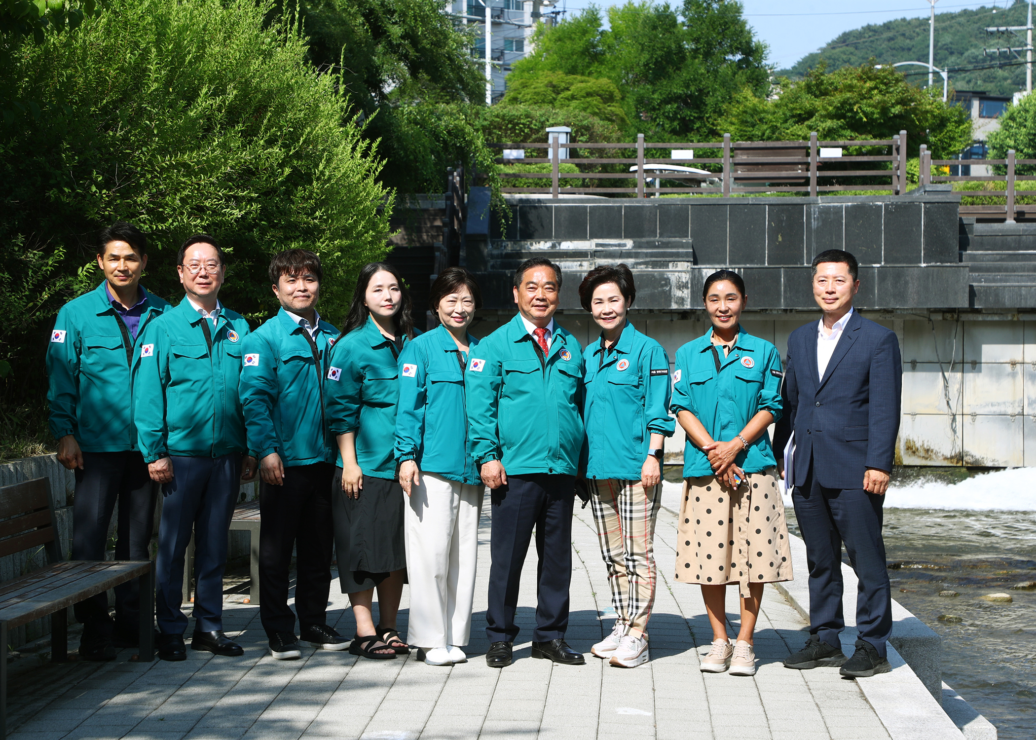 성내천 유지용수 공급 현장방문 - 1