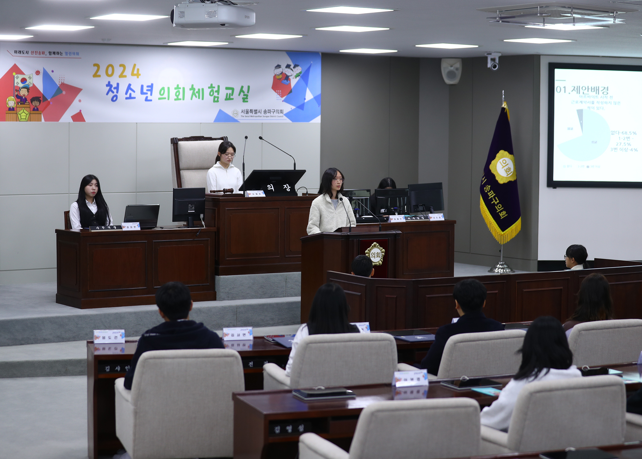 송파구 아동·청소년참여위원회 청소년의회체험교실 - 67
