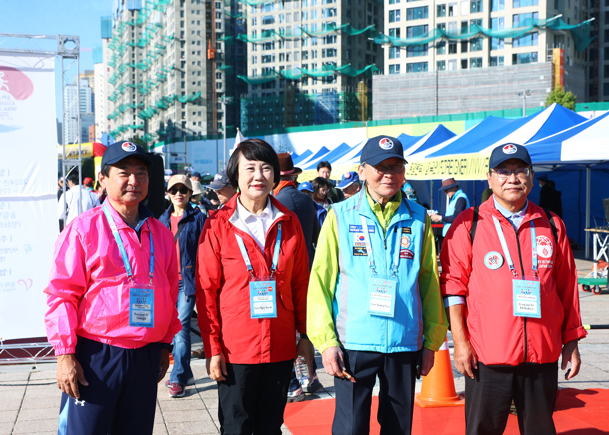 제30회 한국국제걷기 대회 및 제6회 아시안피아드 개막식 개최 - 13