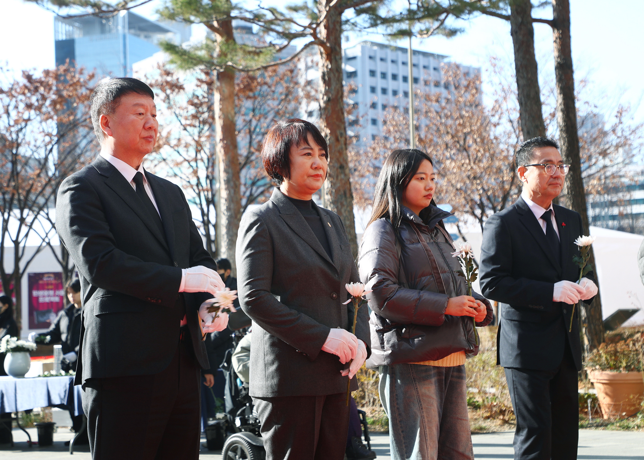 제주항공 여객기 사고 희쟁자 합동분향소 - 2