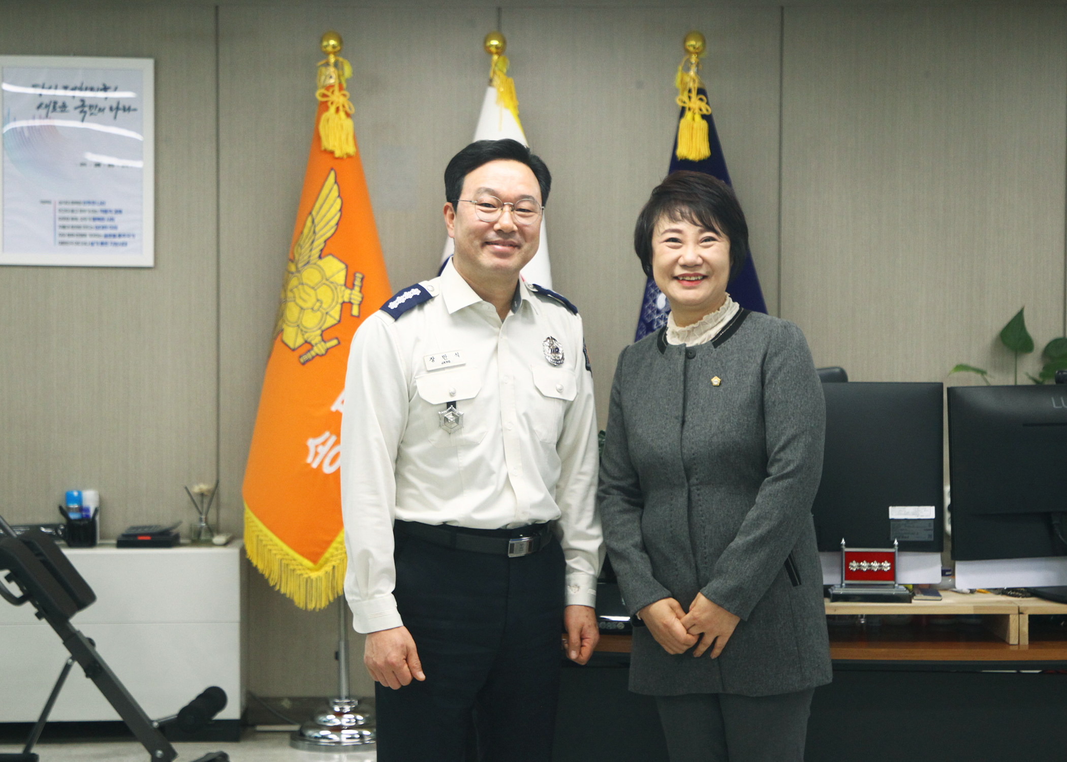 송파소방서장 면담 - 5