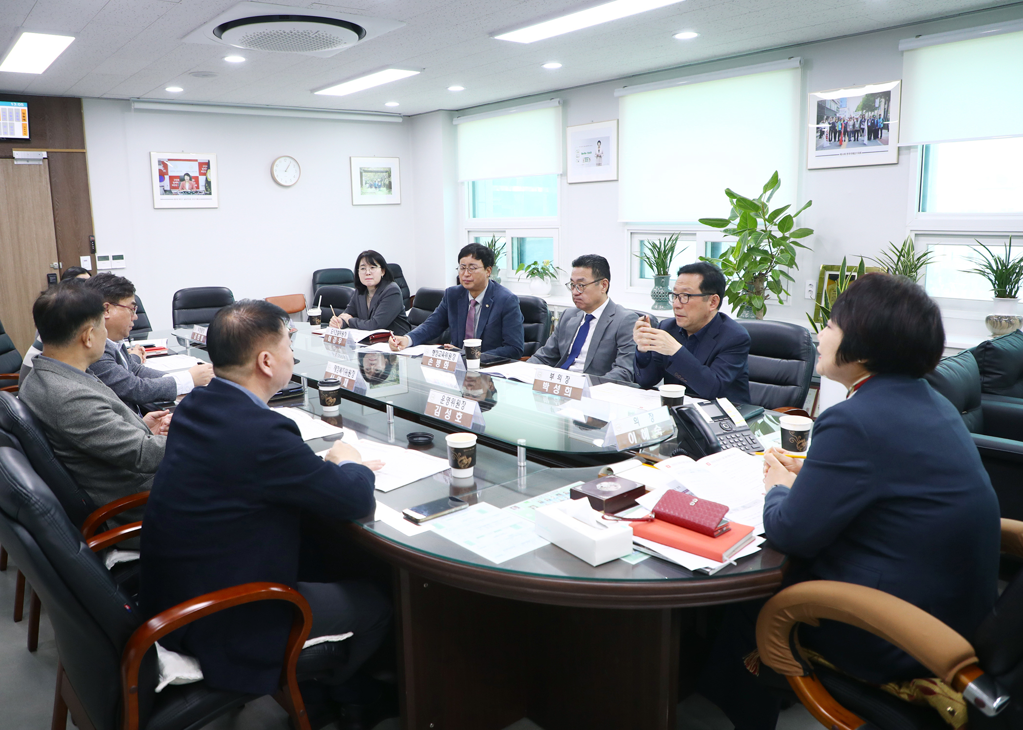 송파구의회 의장단 회의 - 5