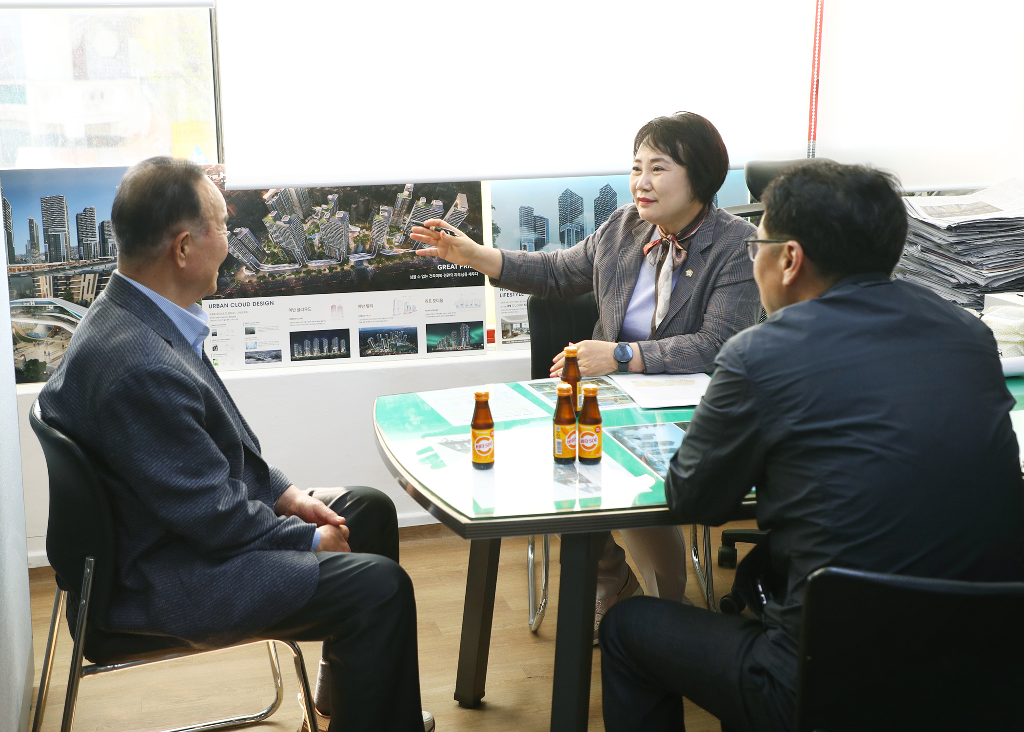 마천4재정비촉진구역 주택재개발정비사업조합 방문 - 2