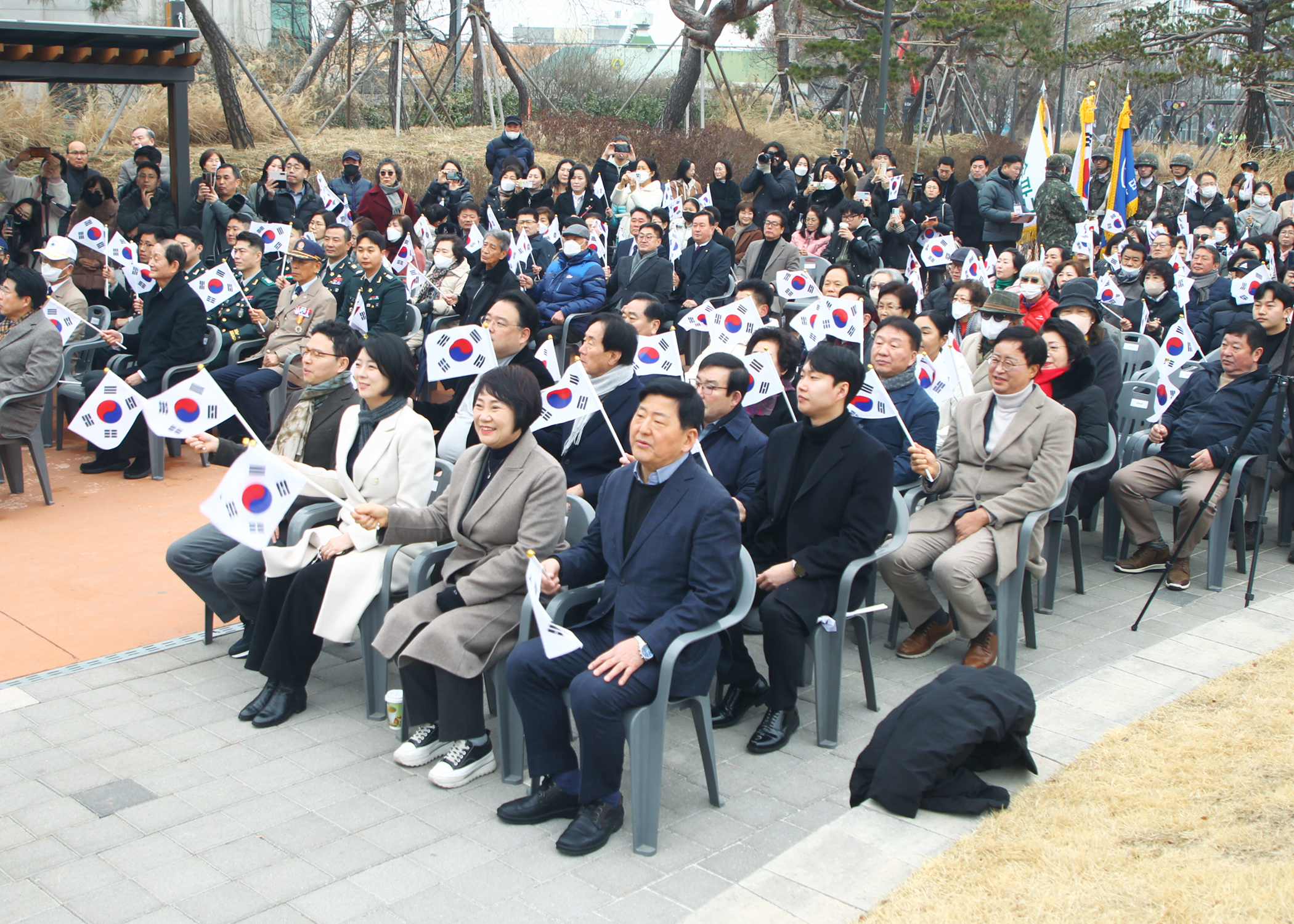 제106주년 3.1절 초대형 태극기  게양식 - 6