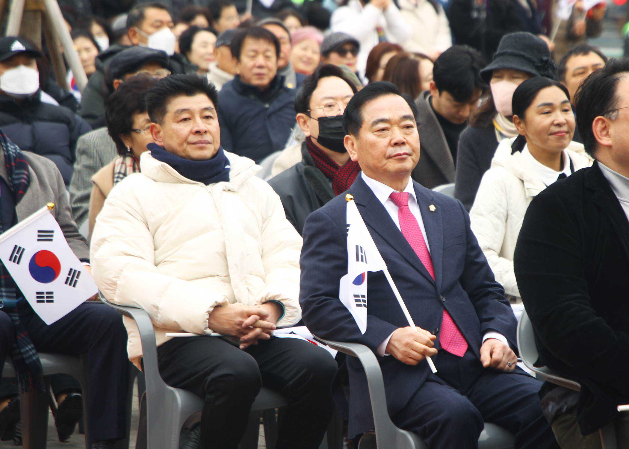 제106주년 3.1절 초대형 태극기  게양식 - 8