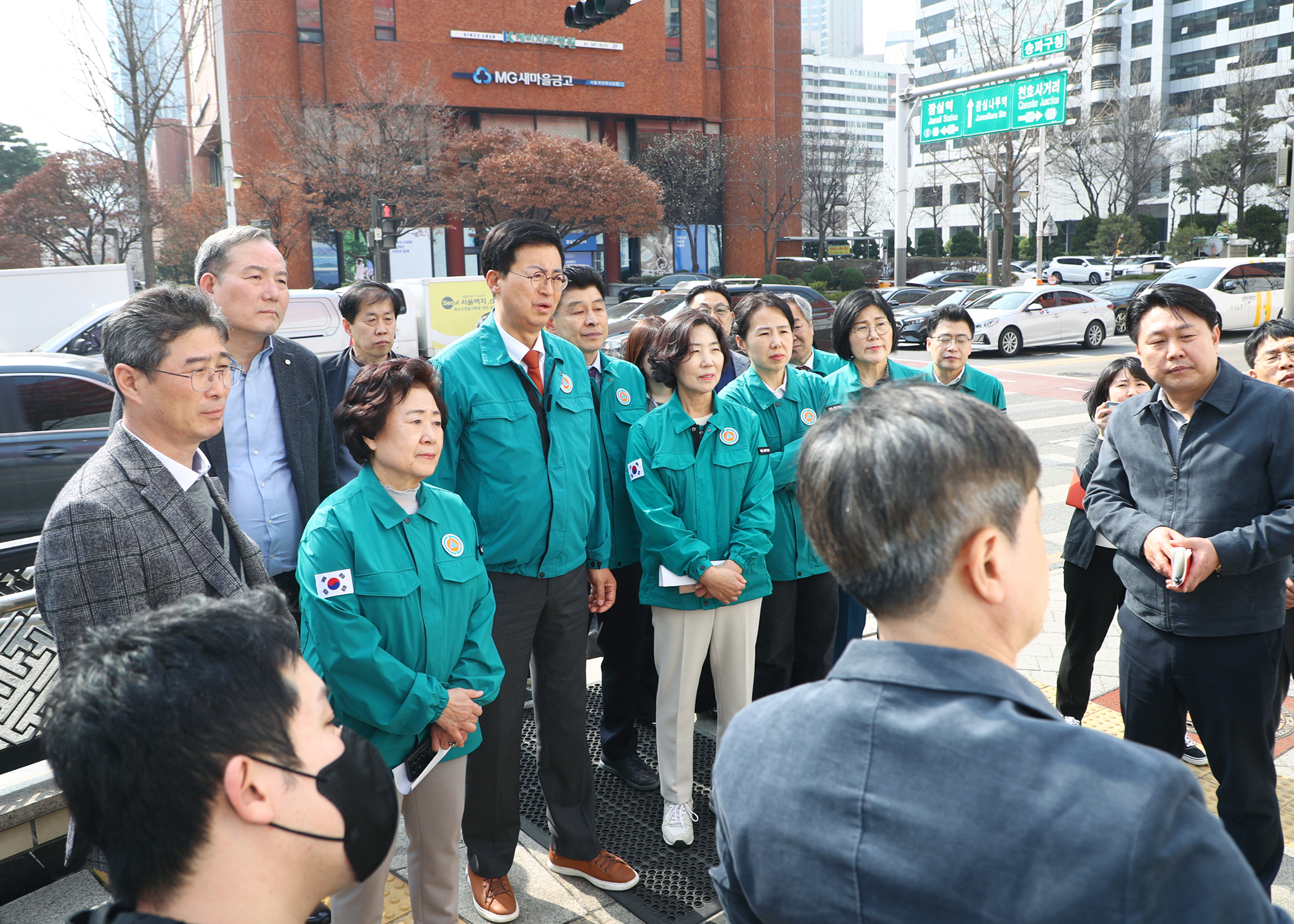 신천동 15번지 일대 현장방문 - 1