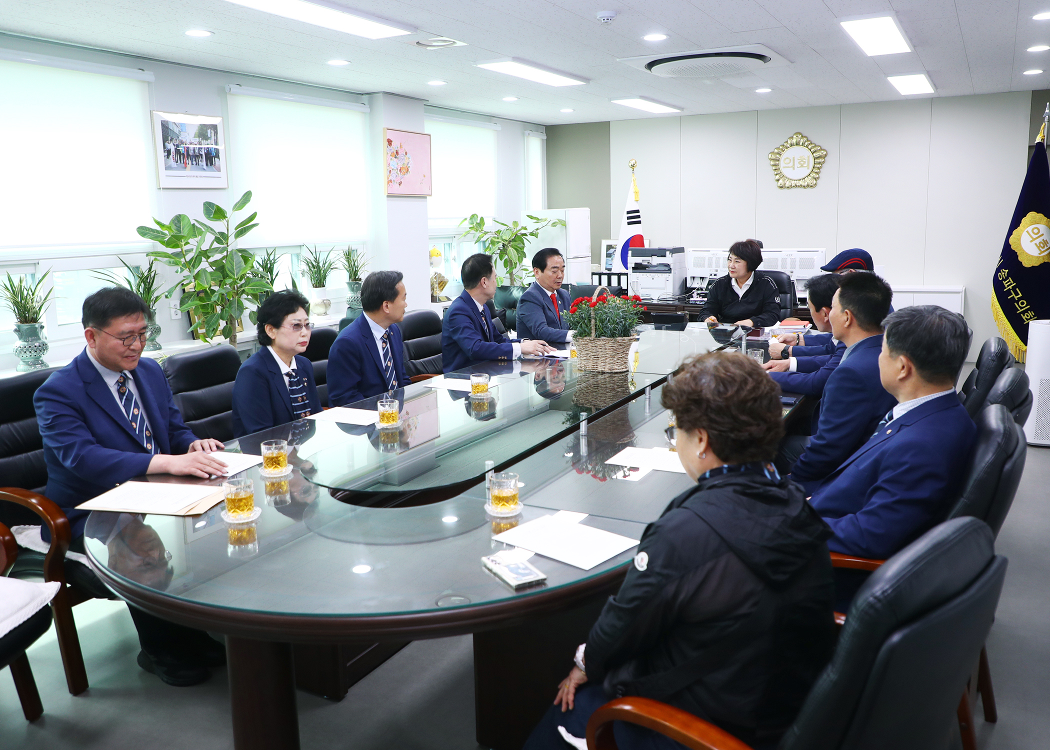 송파구 재향군인회 의회방문 - 6