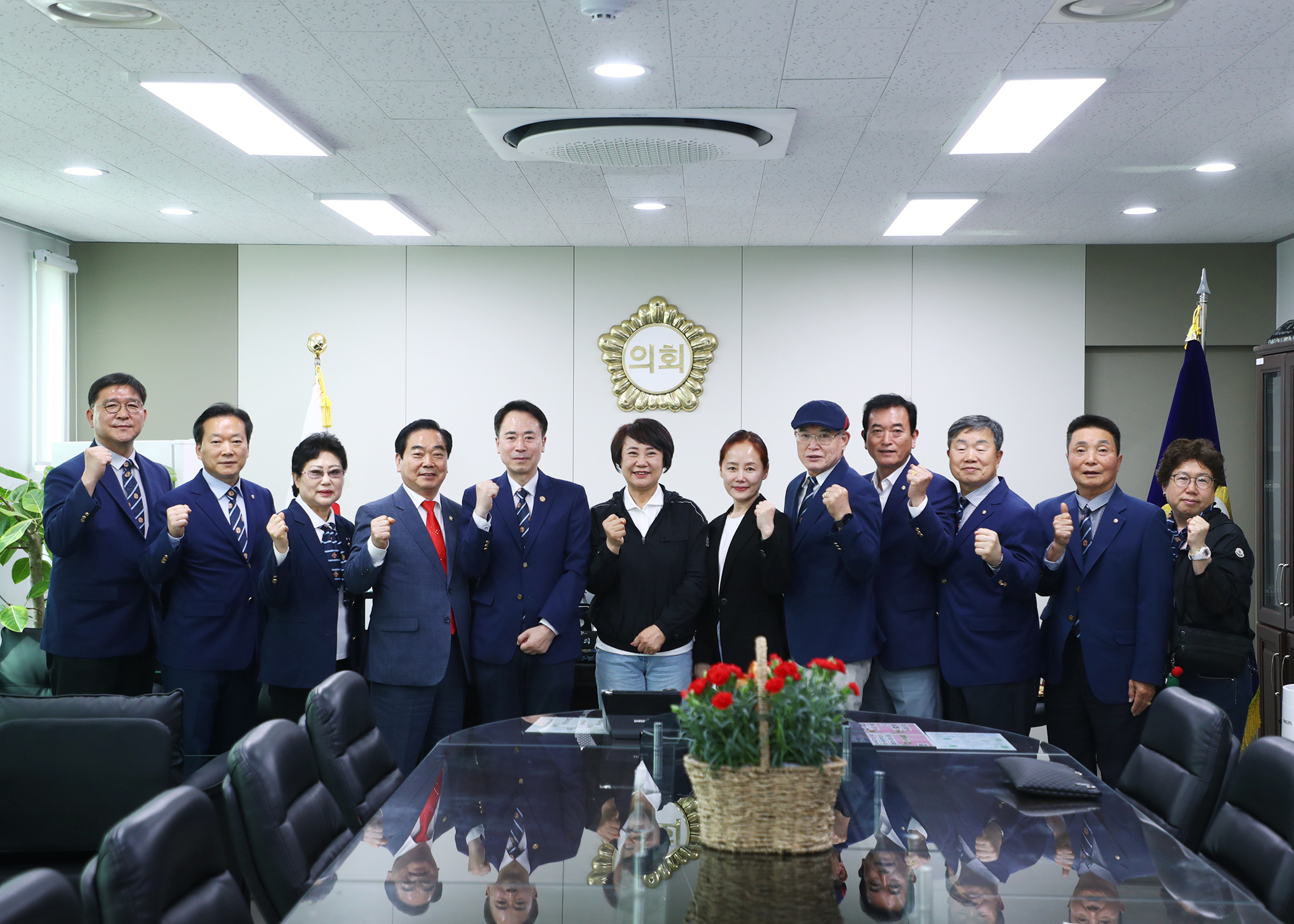 송파구 재향군인회 의회방문 - 1