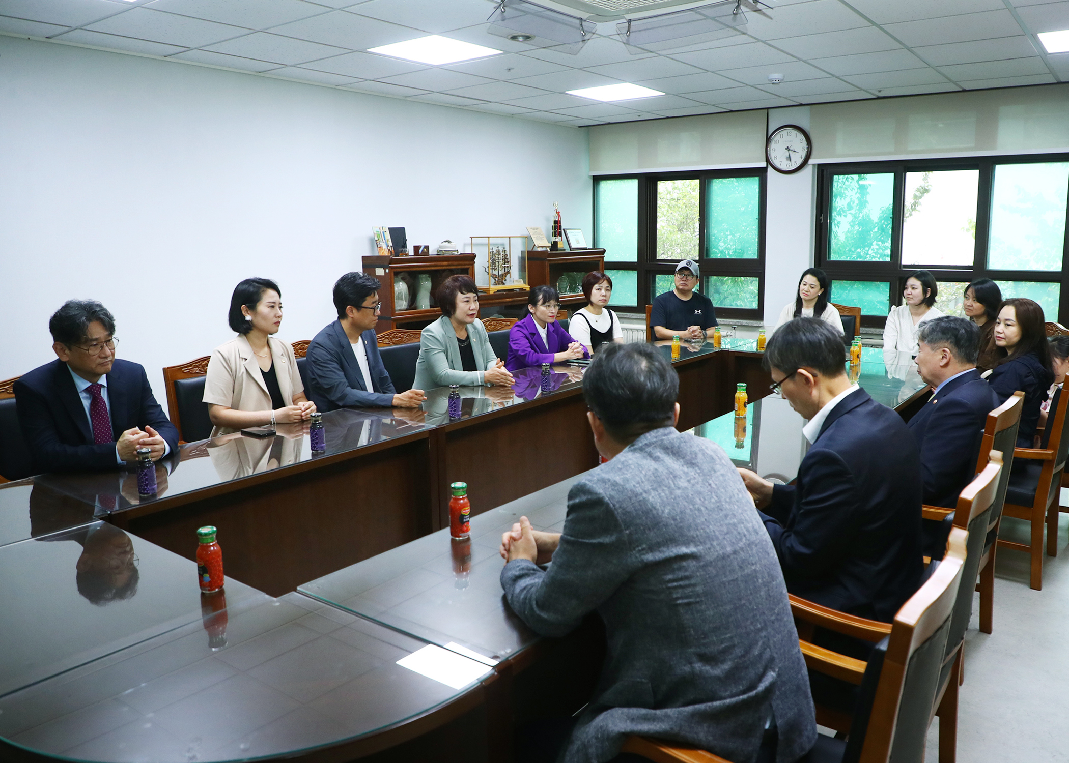발달장애 한국육영학교 교육환경 개선 요구 학부모 간담회 - 10