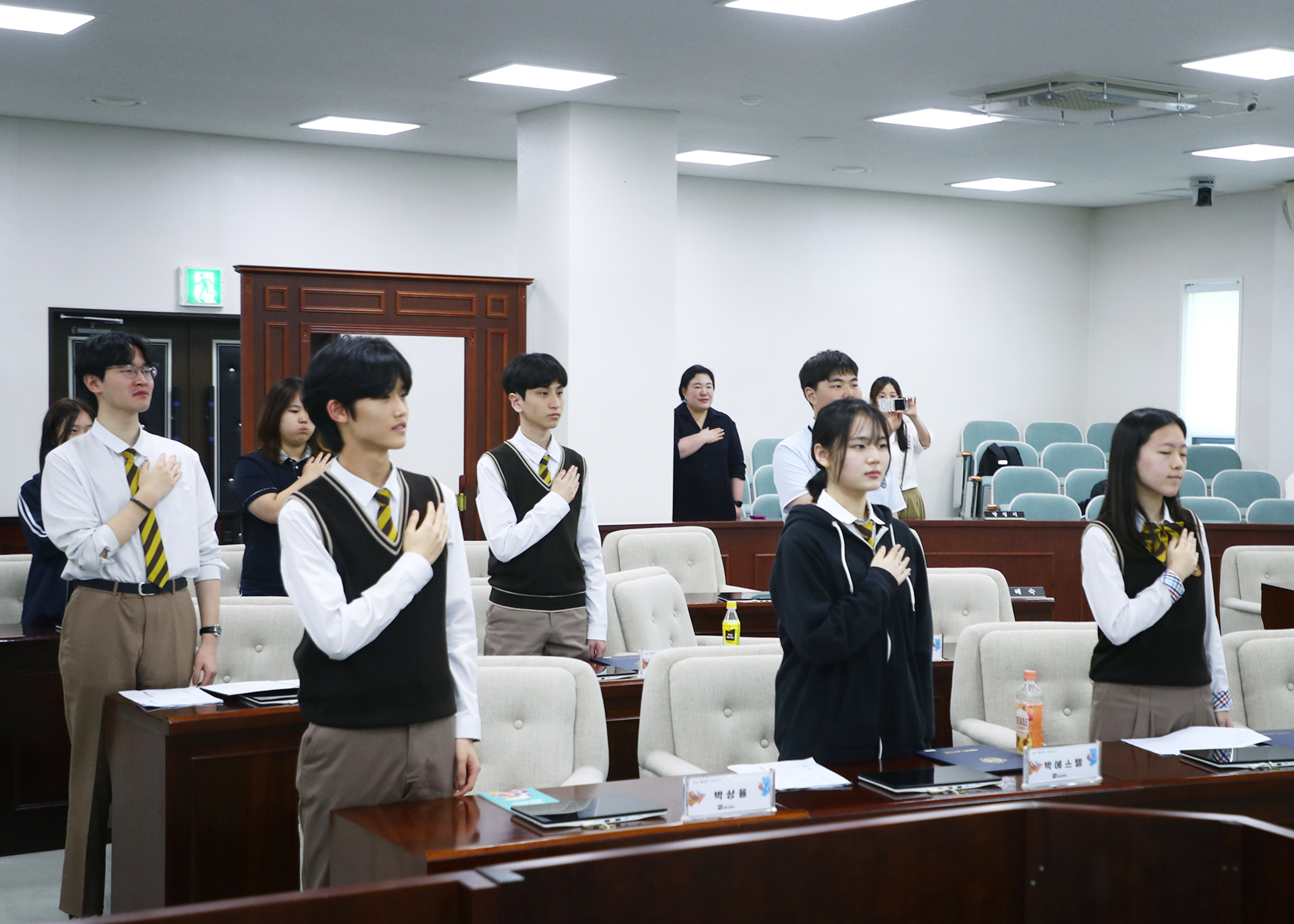 잠일고등학교 청소년의회체험교실 - 4