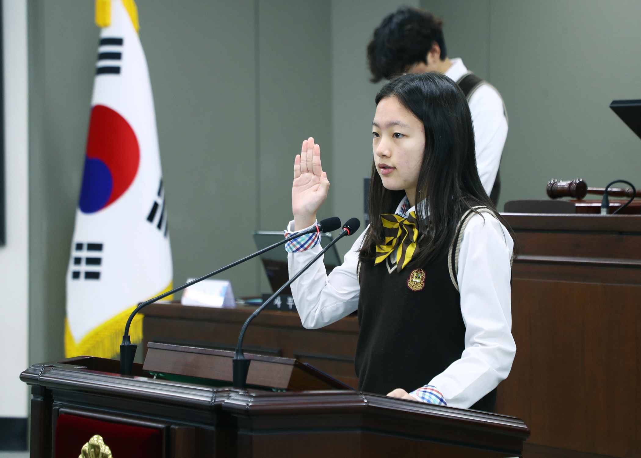 잠일고등학교 청소년의회체험교실 - 20