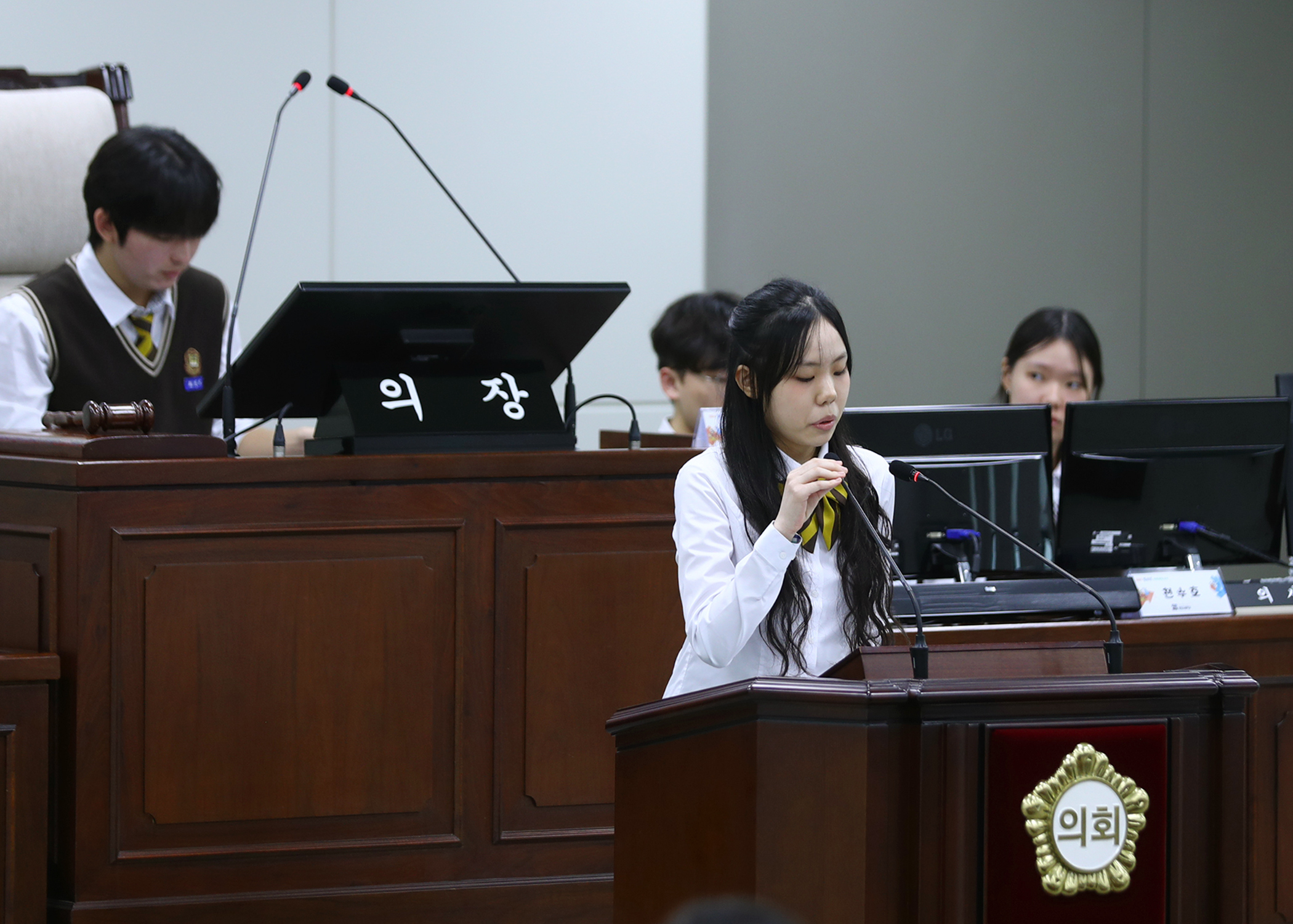 잠일고등학교 청소년의회체험교실 - 70