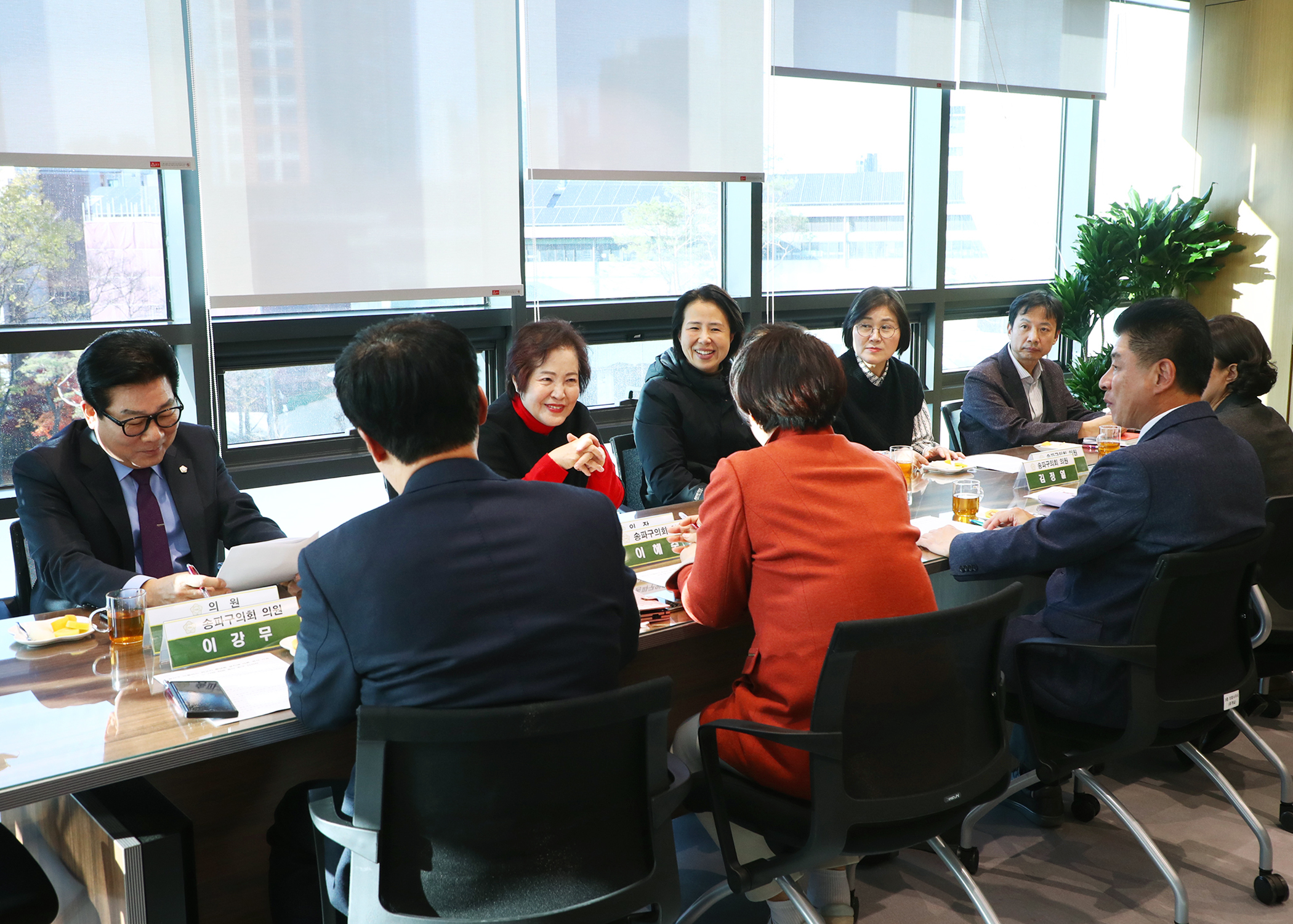 광진구 마을버스 차고지 풍납동 설치 전면 재검토 촉구 &lpar;광진구의회 방문&rpar; - 4