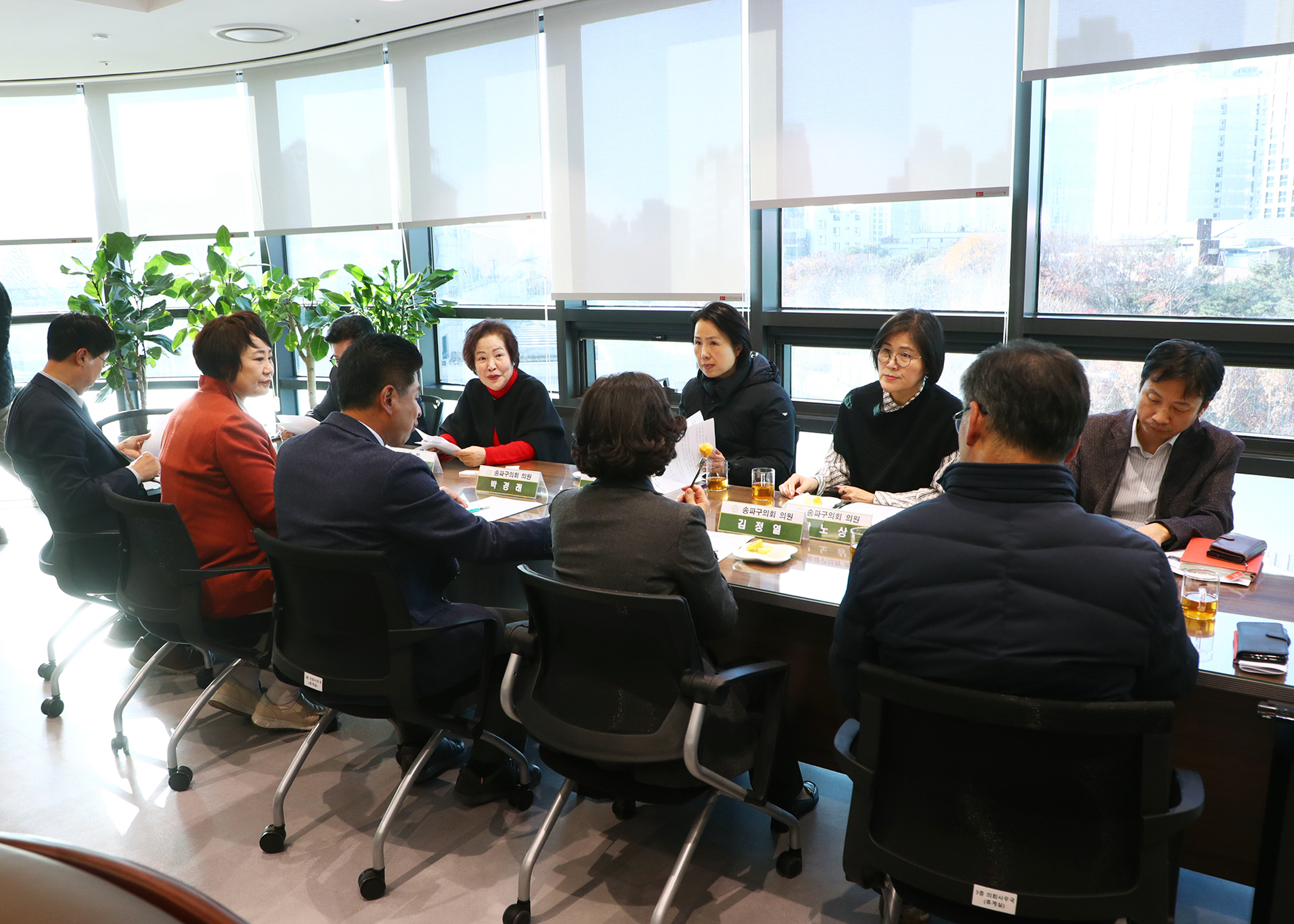 광진구 마을버스 차고지 풍납동 설치 전면 재검토 촉구 &lpar;광진구의회 방문&rpar; - 5