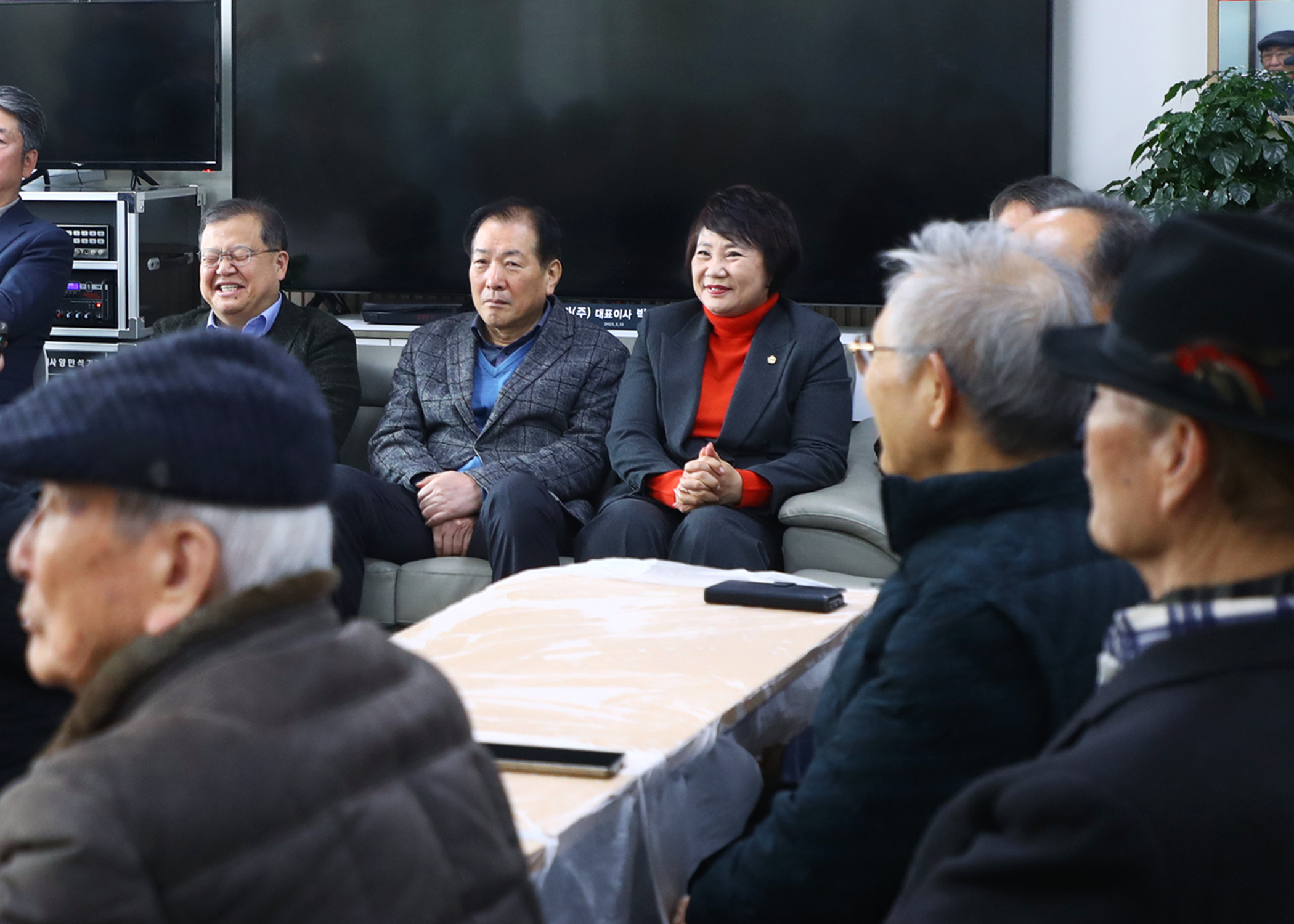 가락시장 경로당 노을마당 송년회 - 2