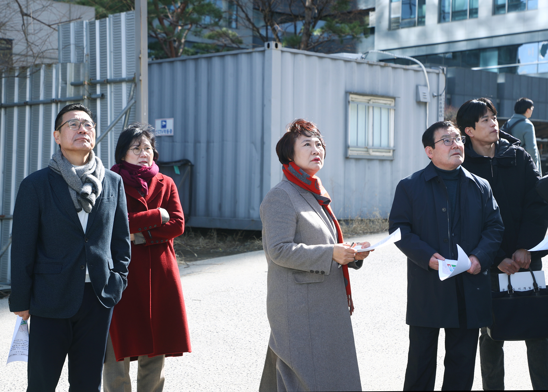 송파구청 이전부지 현장방문 - 2