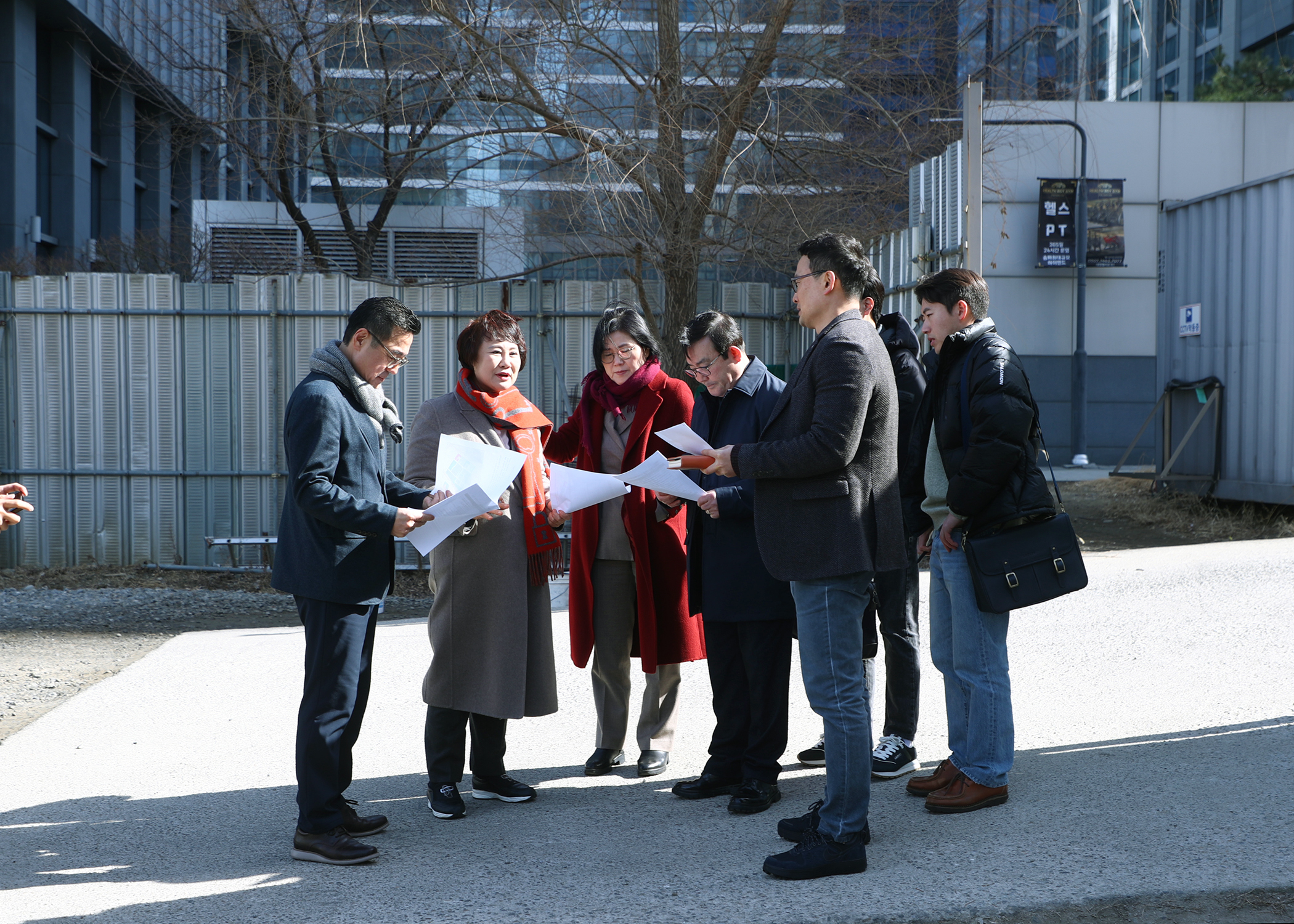 송파구청 이전부지 현장방문 - 4