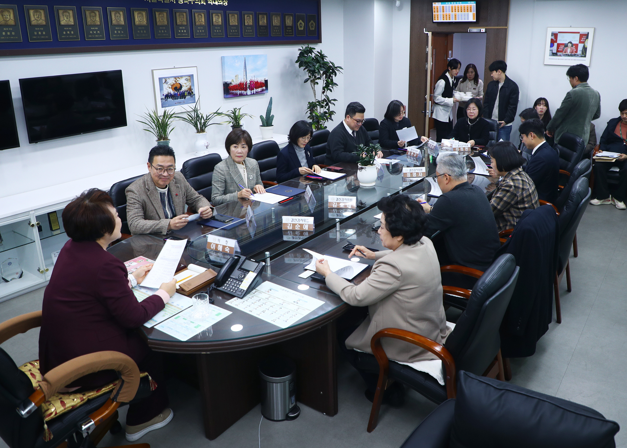 결산검사위원 위촉장 수여식 - 5