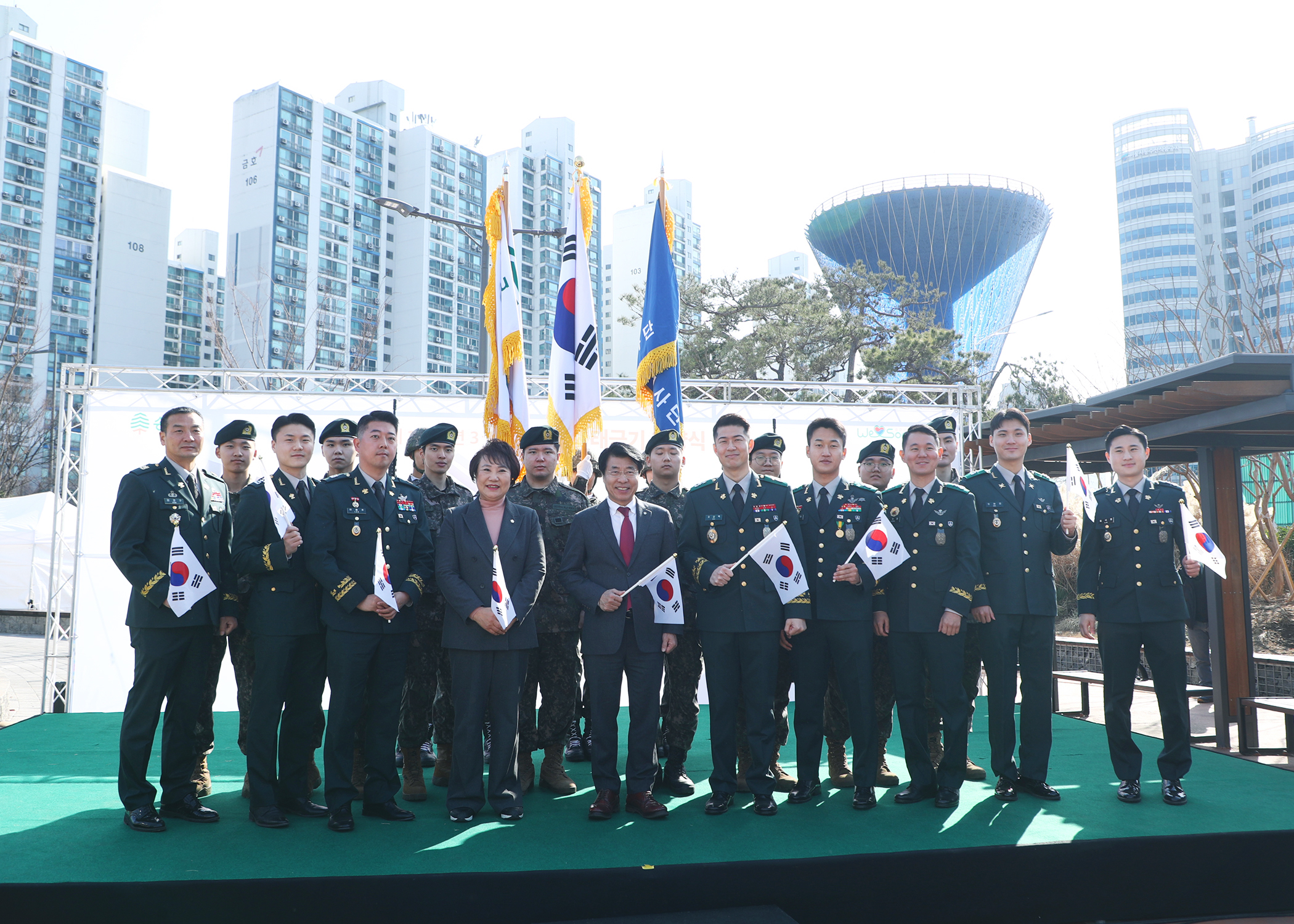 제107주년 3.1절 초대형 태극기 게양식 - 44