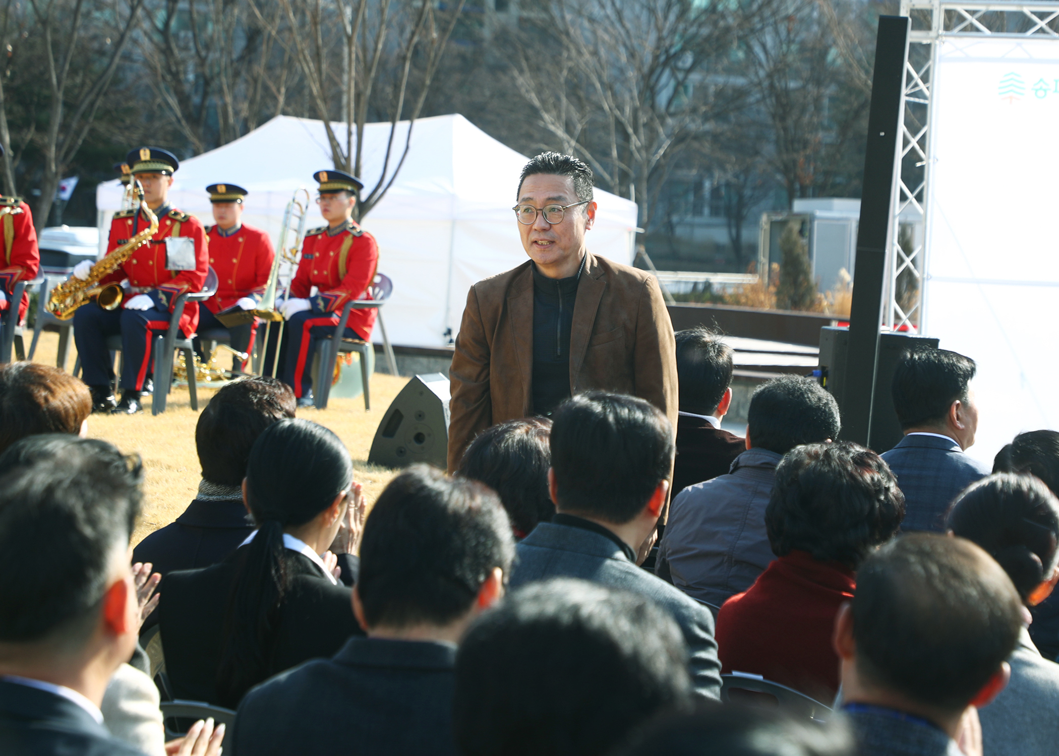 제107주년 3.1절 초대형 태극기 게양식 - 2