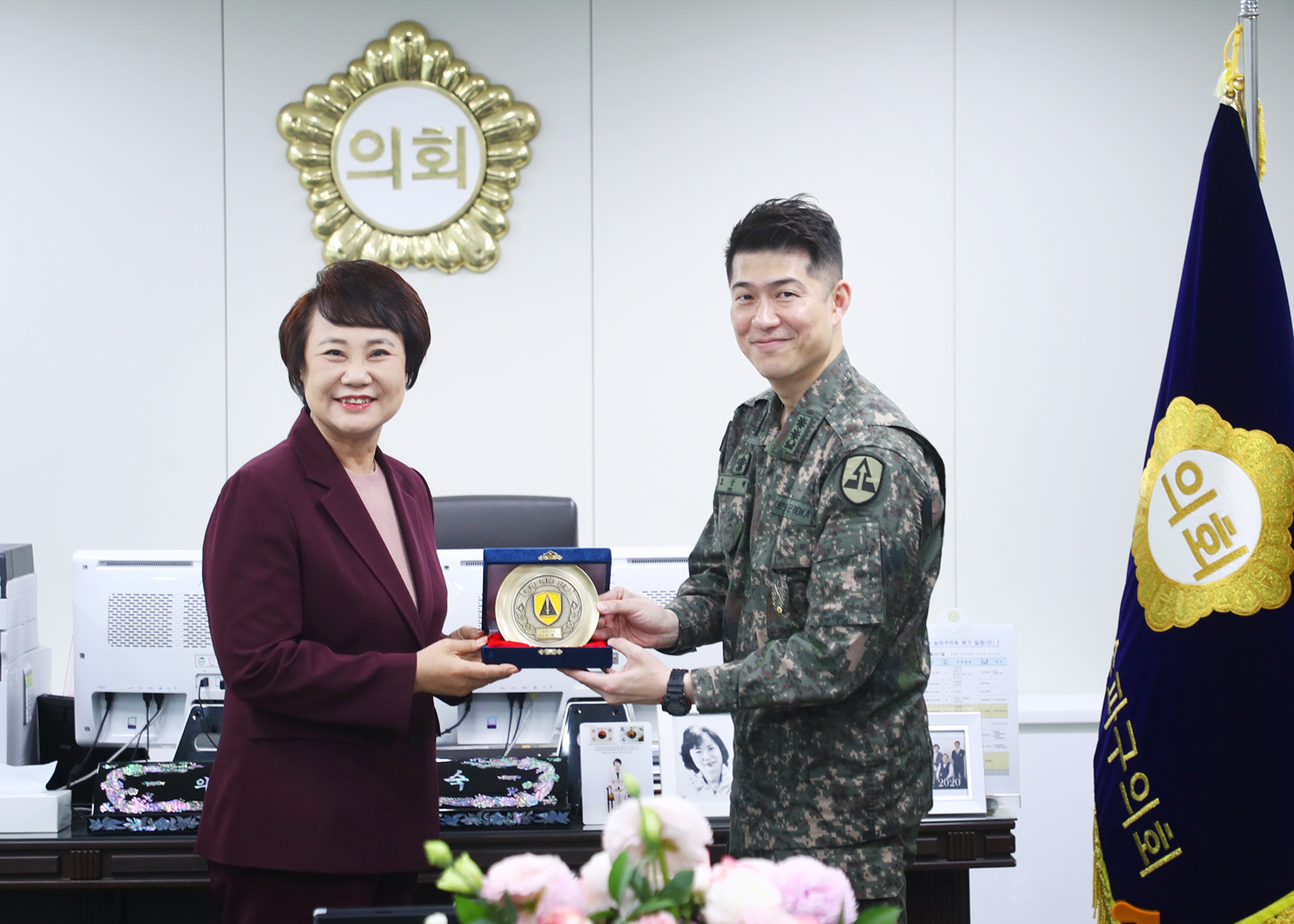 육군 제6019부대 2대대 간담회 및 감사패 전달식 - 3