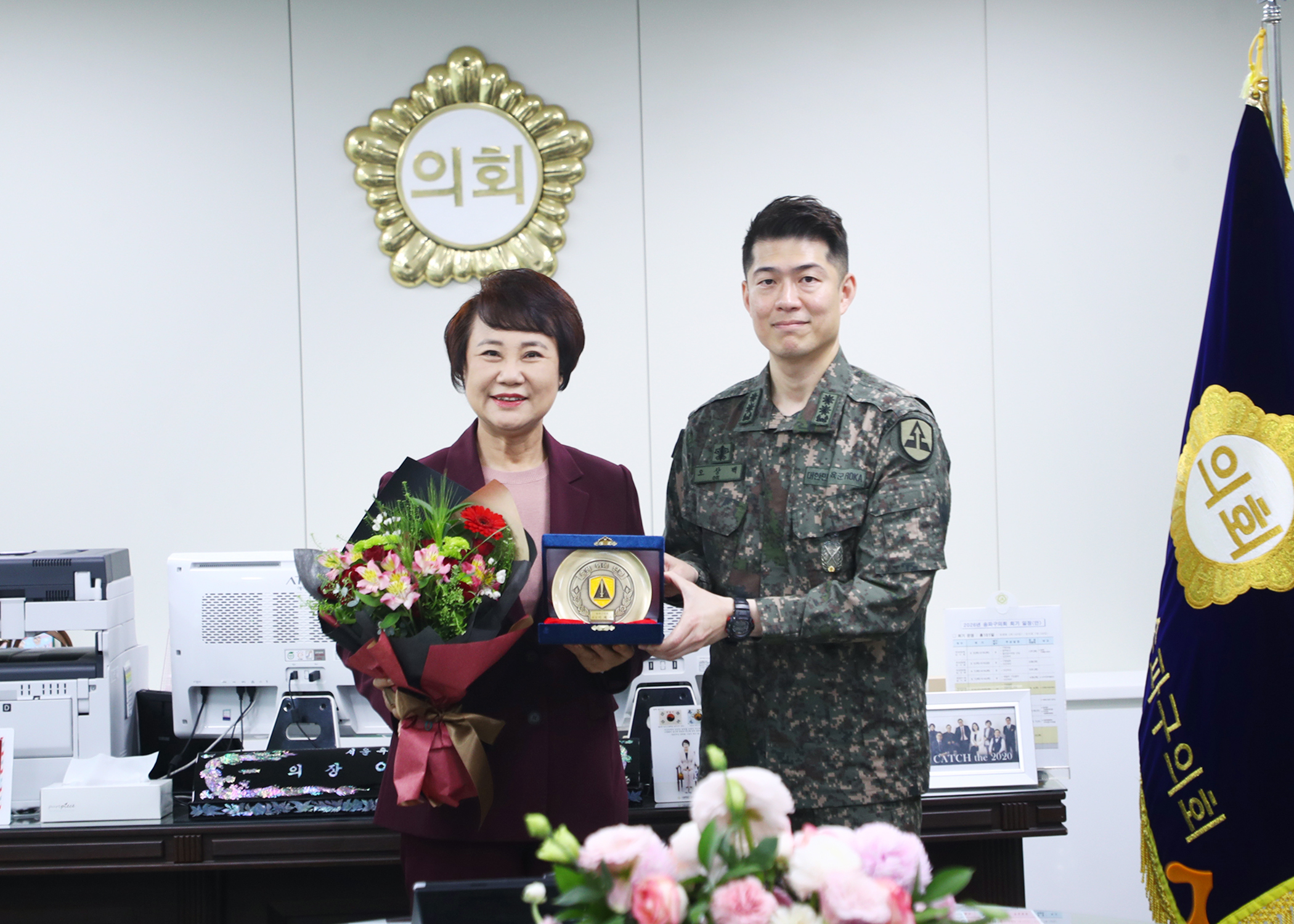 육군 제6019부대 2대대 간담회 및 감사패 전달식 - 4