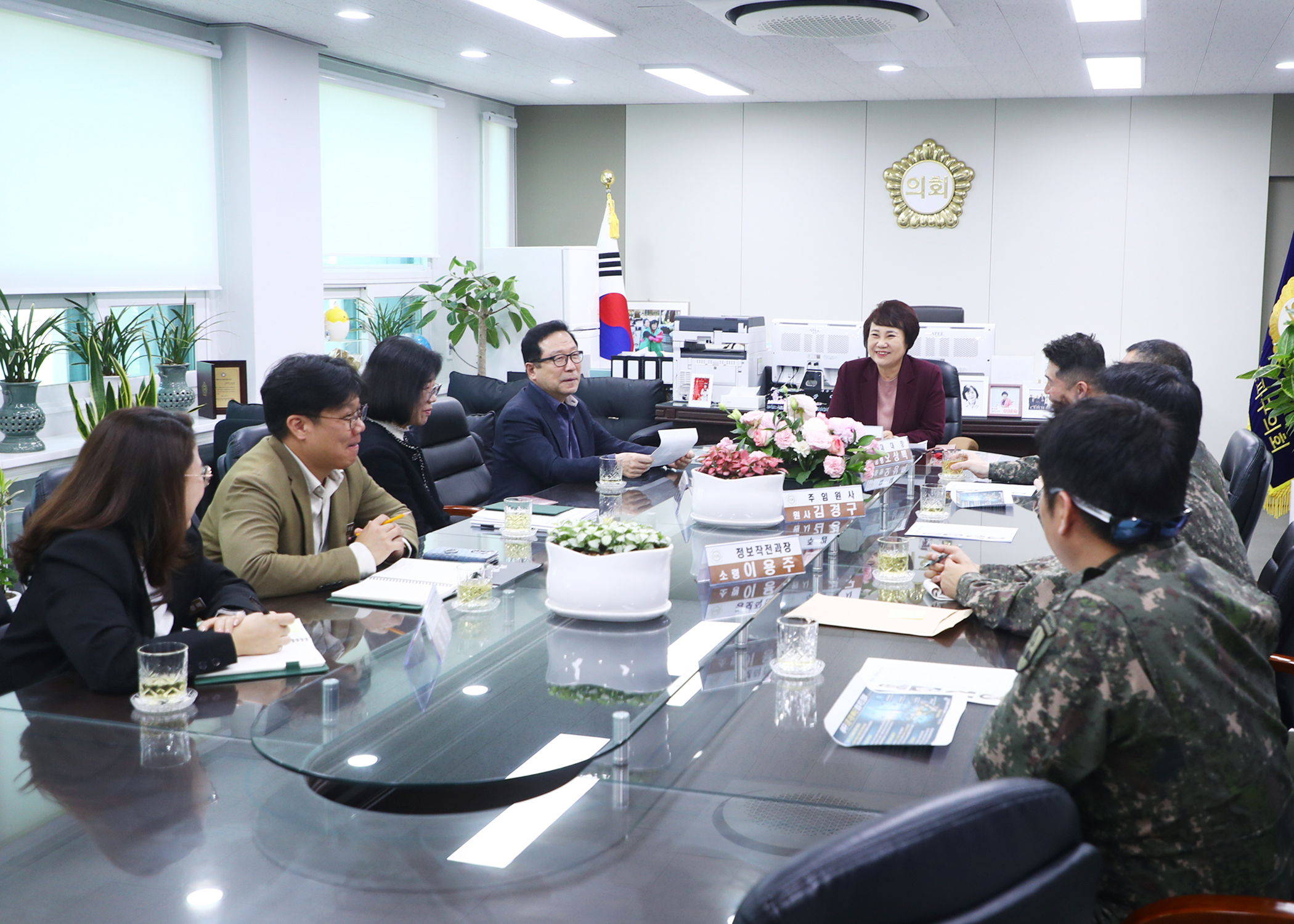 육군 제6019부대 2대대 간담회 및 감사패 전달식 - 10