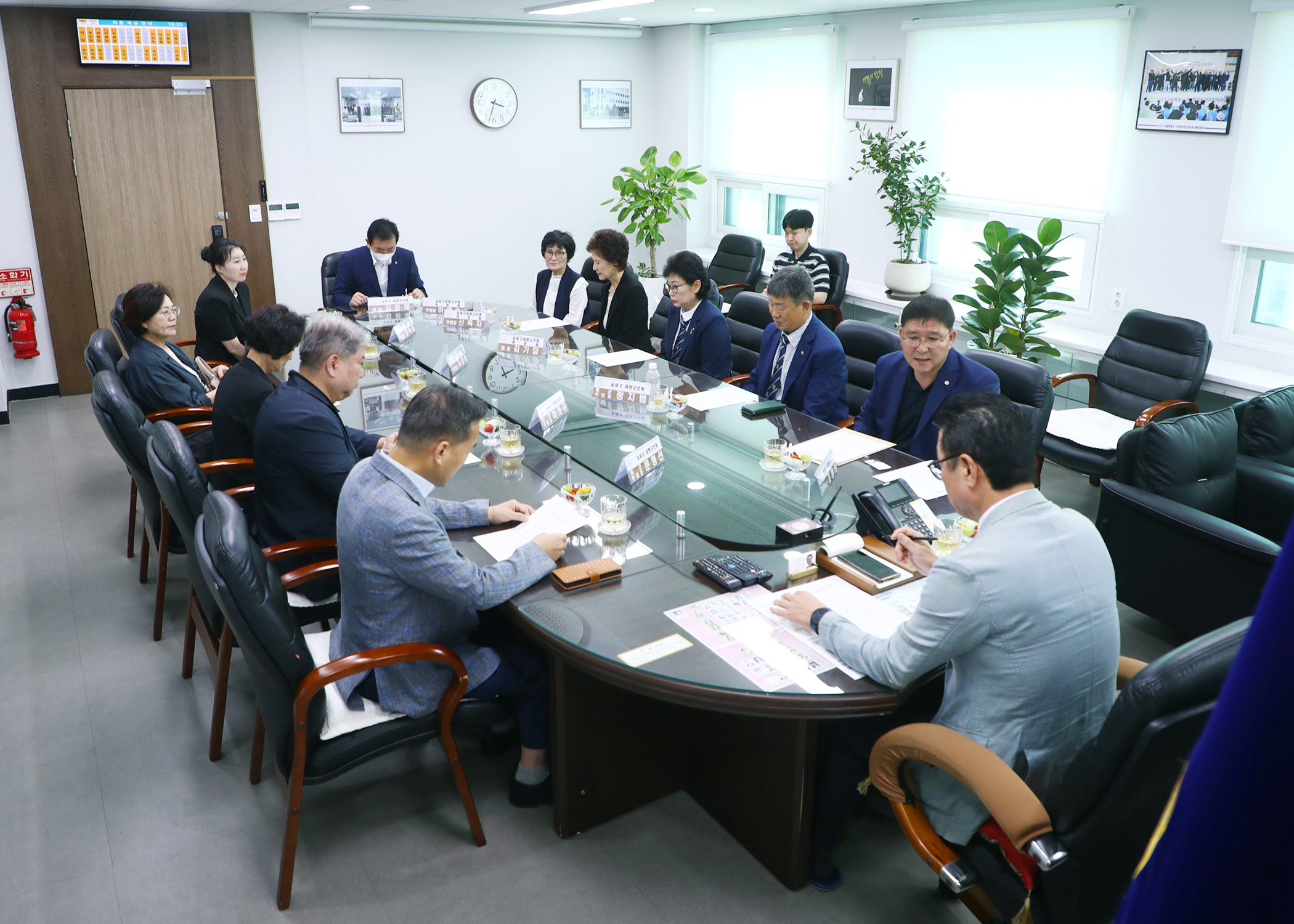 재향군인회 회장 및 임직원 면담 - 5