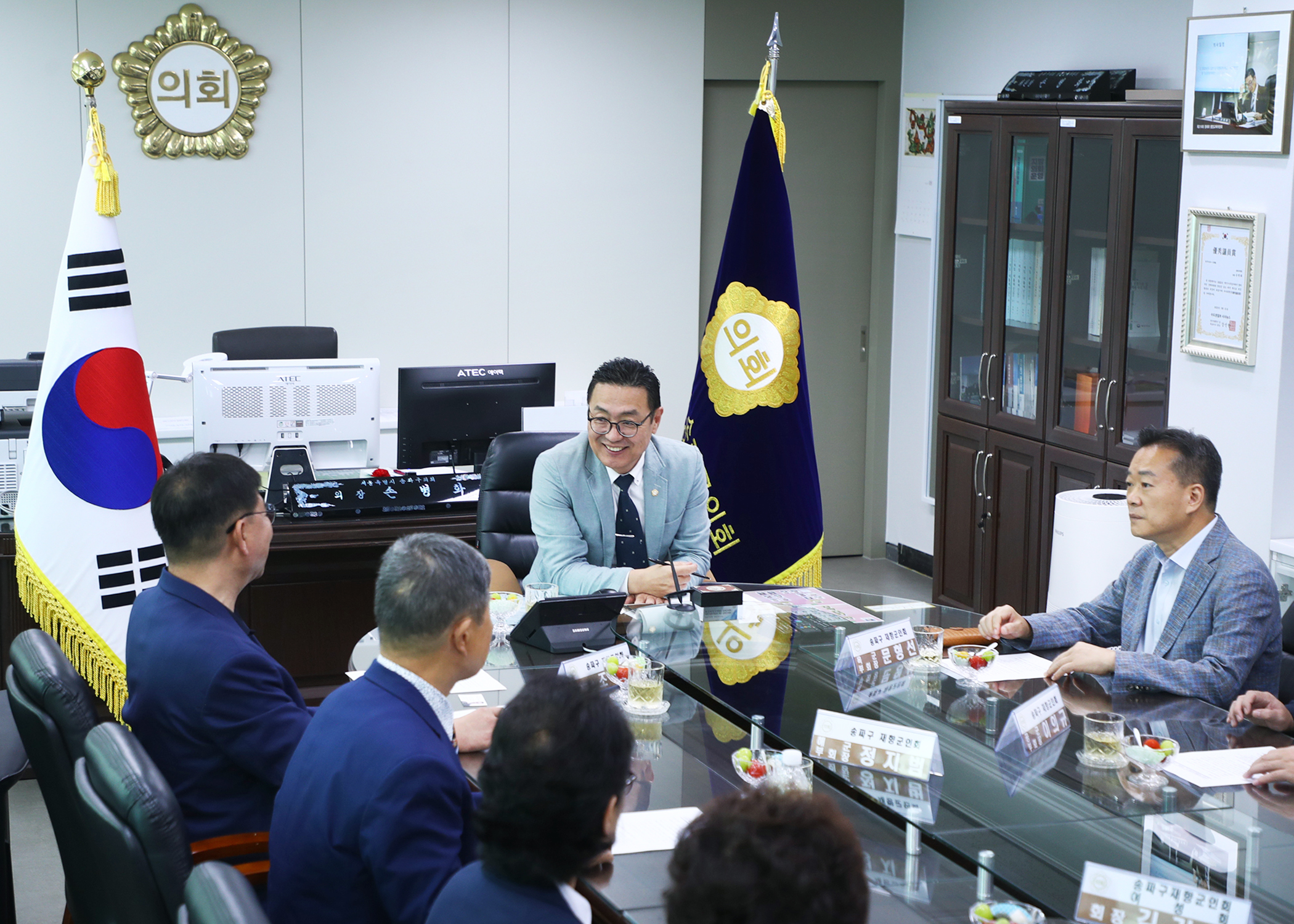 재향군인회 회장 및 임직원 면담 - 8