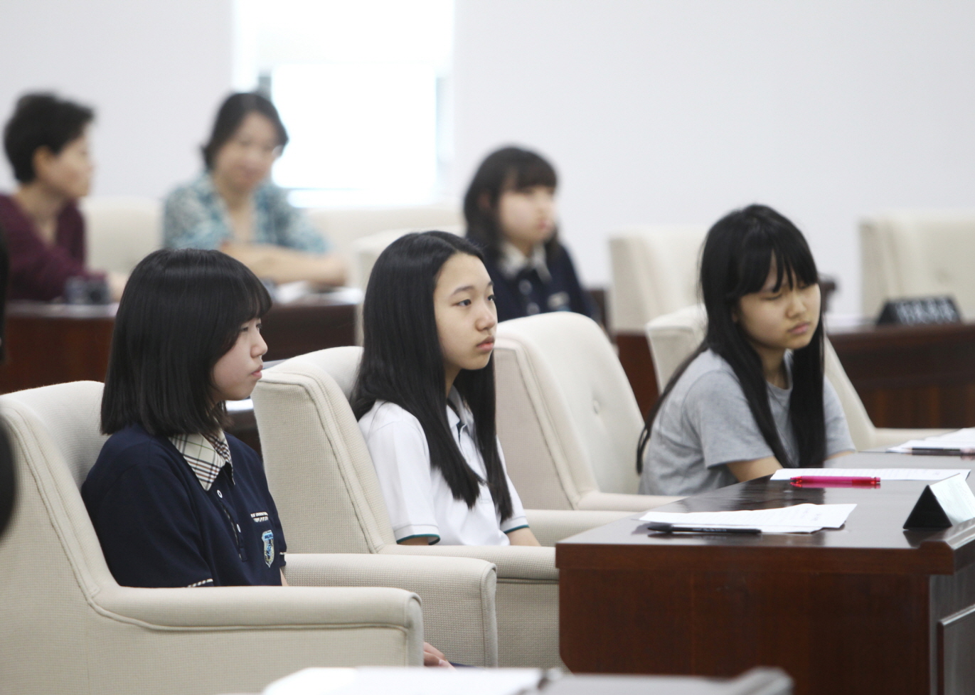 방산 중학교 - 청소년의회교실 - 1