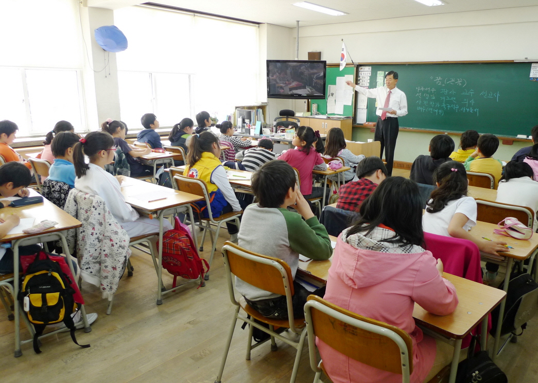 김철한 의장 마천초등학교 일일교사  - 3