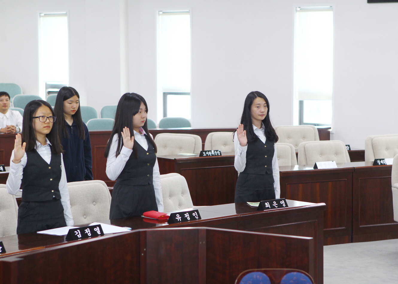 일신 여자 중학교 - 청소년 의회교실 - 1