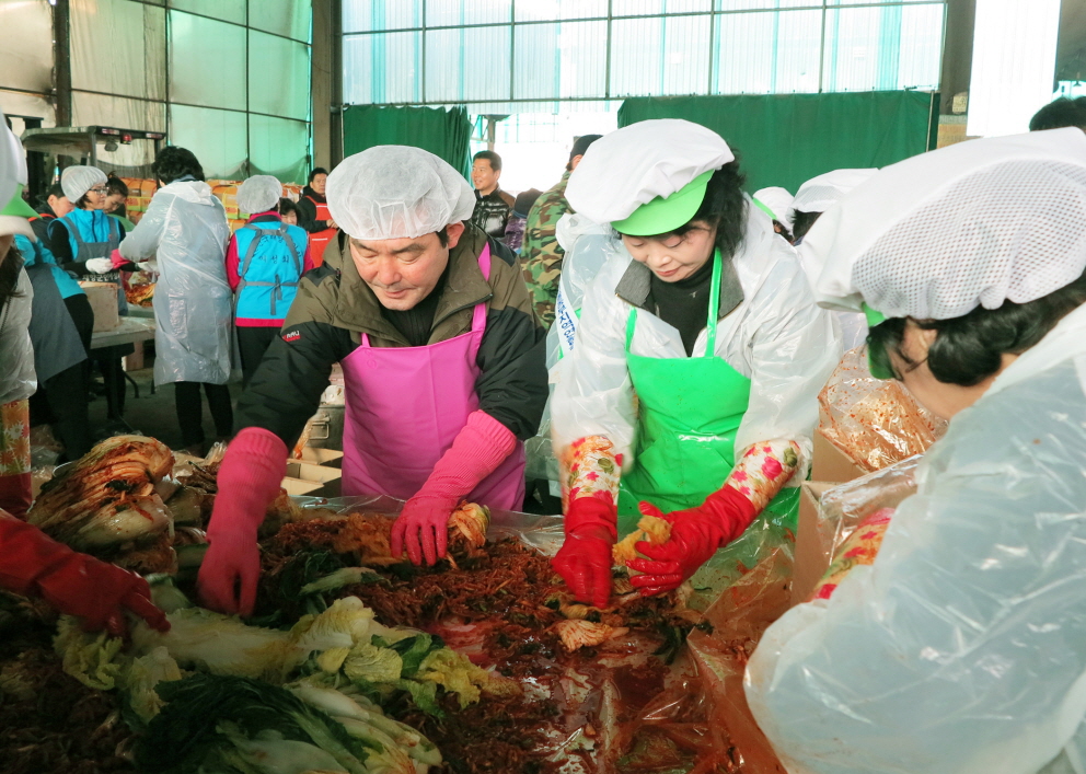 사랑나눔 배추, 김장 나누기 봉사 - 4