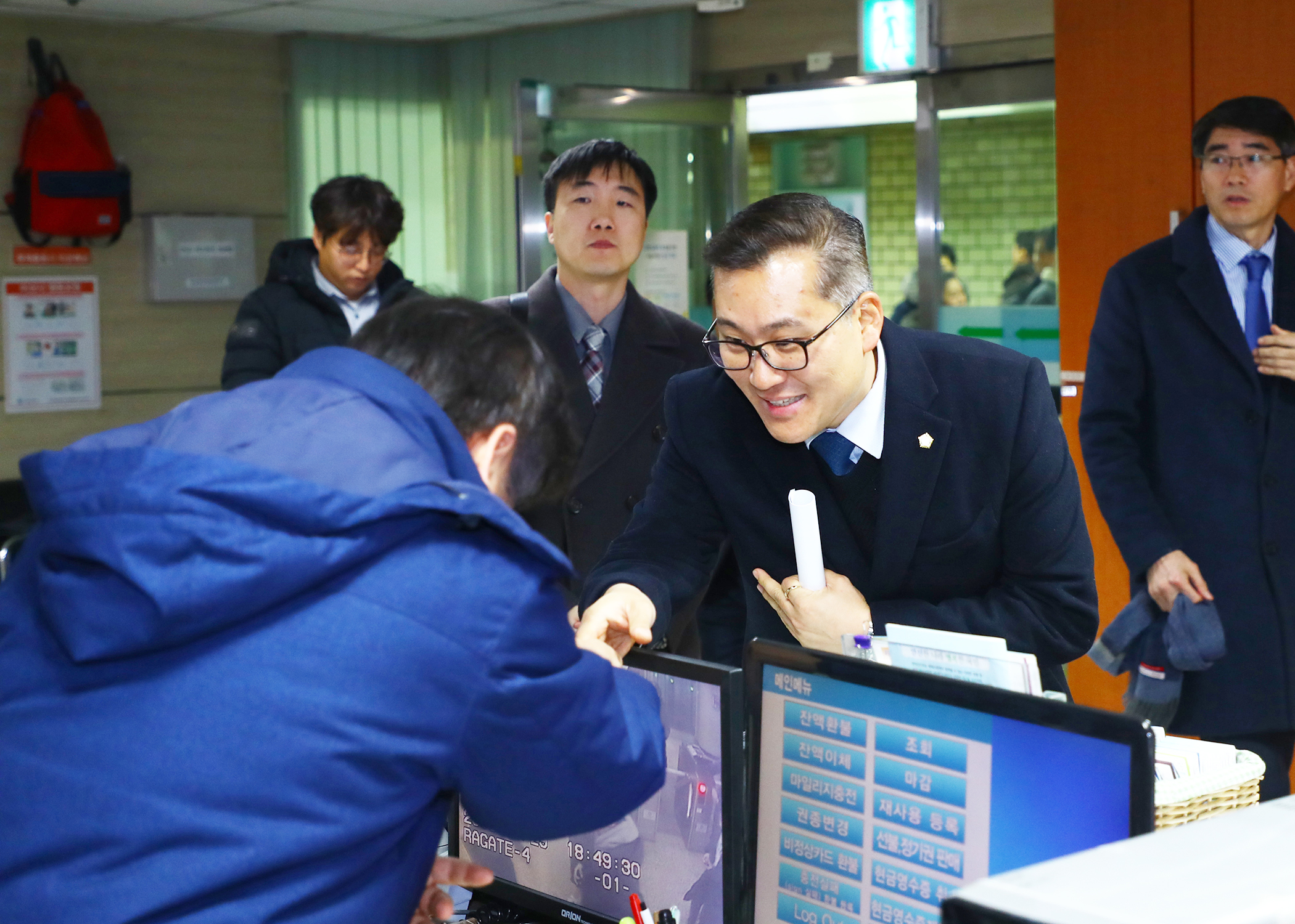 지하철2호선 잠실새내역 현장방문 - 1