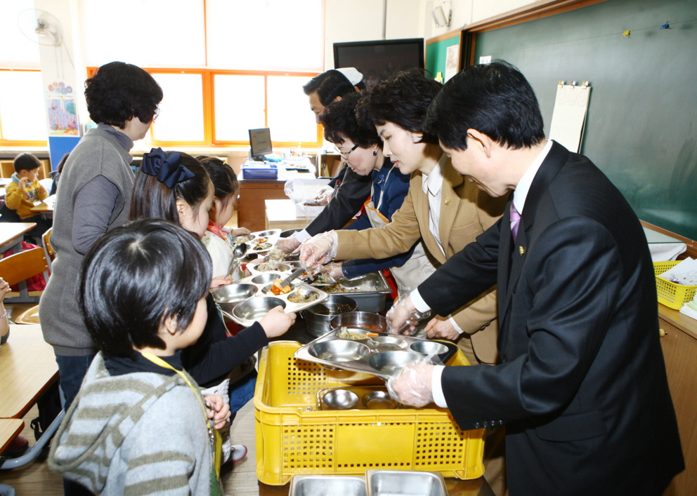 삼전초등학교 무상급식  - 2