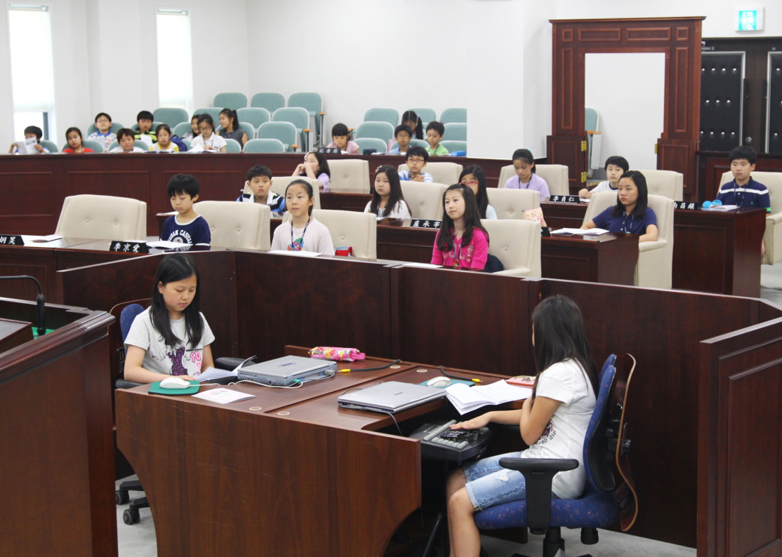 송전초등학교 청소년의회교실  - 1