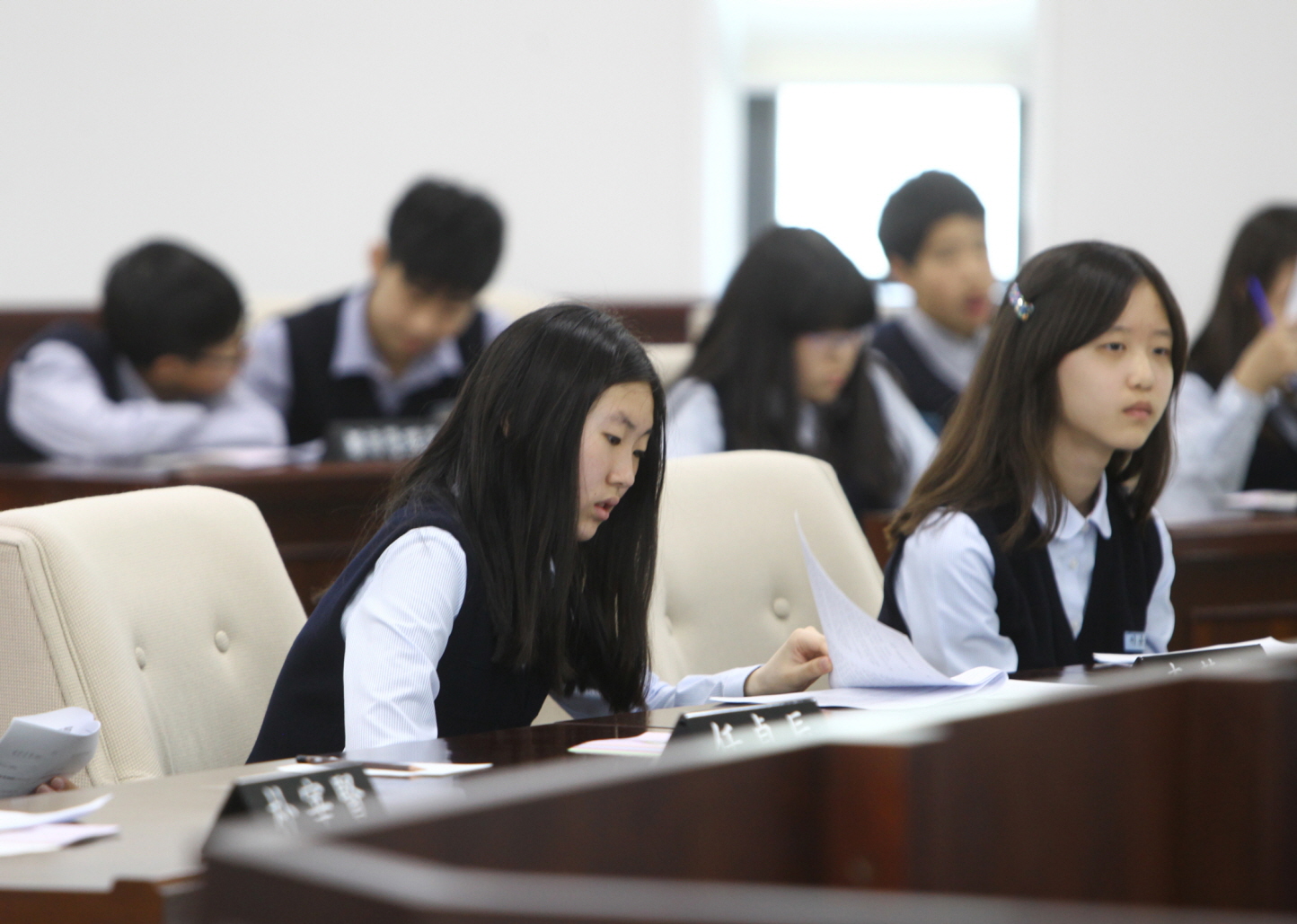 신천중학교 - 청소년 의회교실 - 1