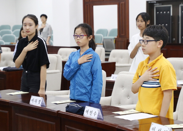 송파초등학교 모의회의 - 5